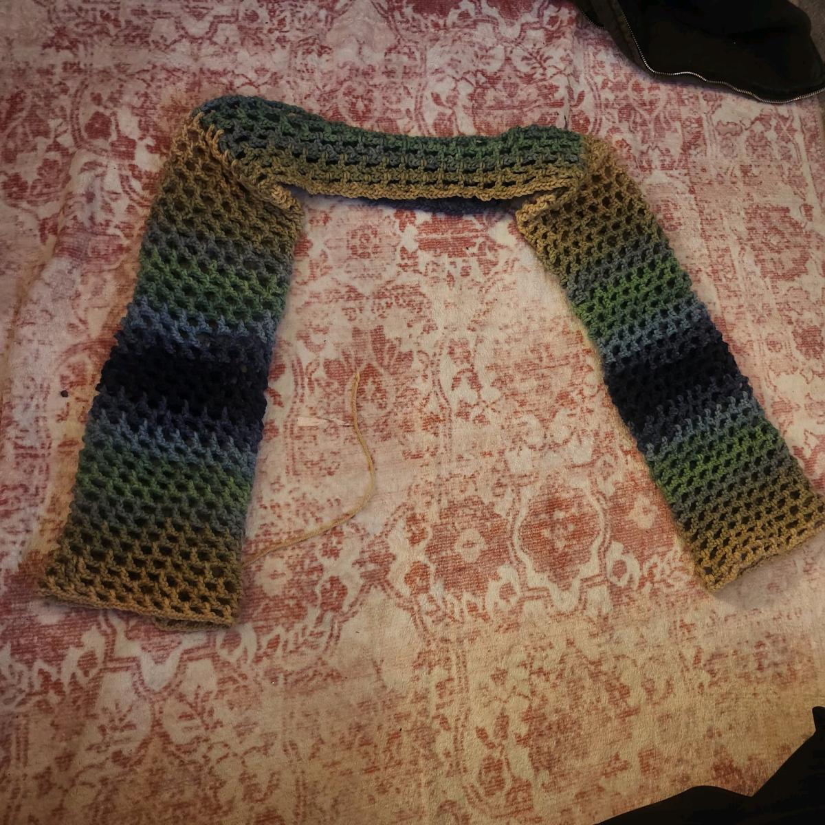 crochet bolero shrug