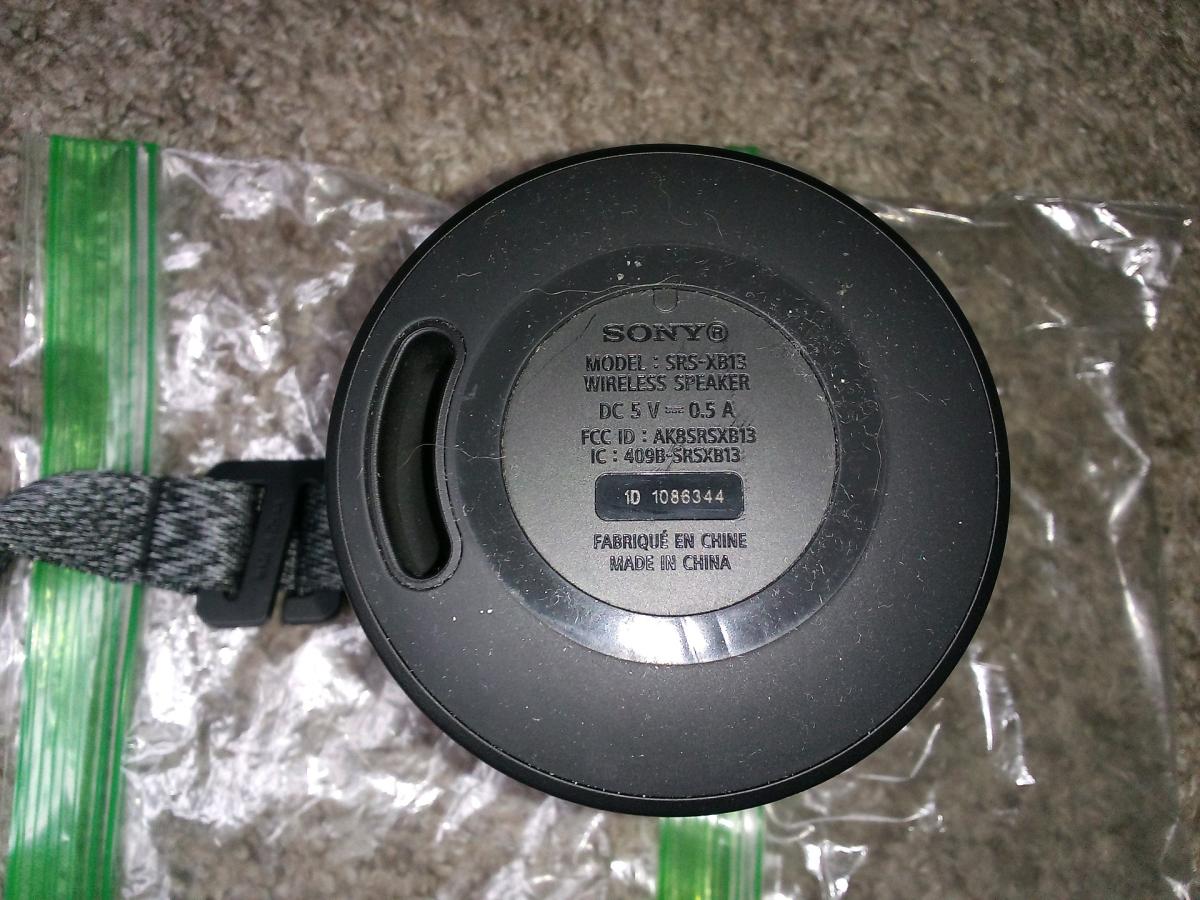 Sony XB100 Bluetooth Speaker - Reynoldsburg, Ohio - FleaMarketBay