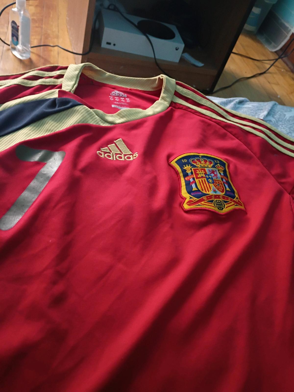 spain David villa jersey adidas - Chicago, Illinois - FleaMarketBay