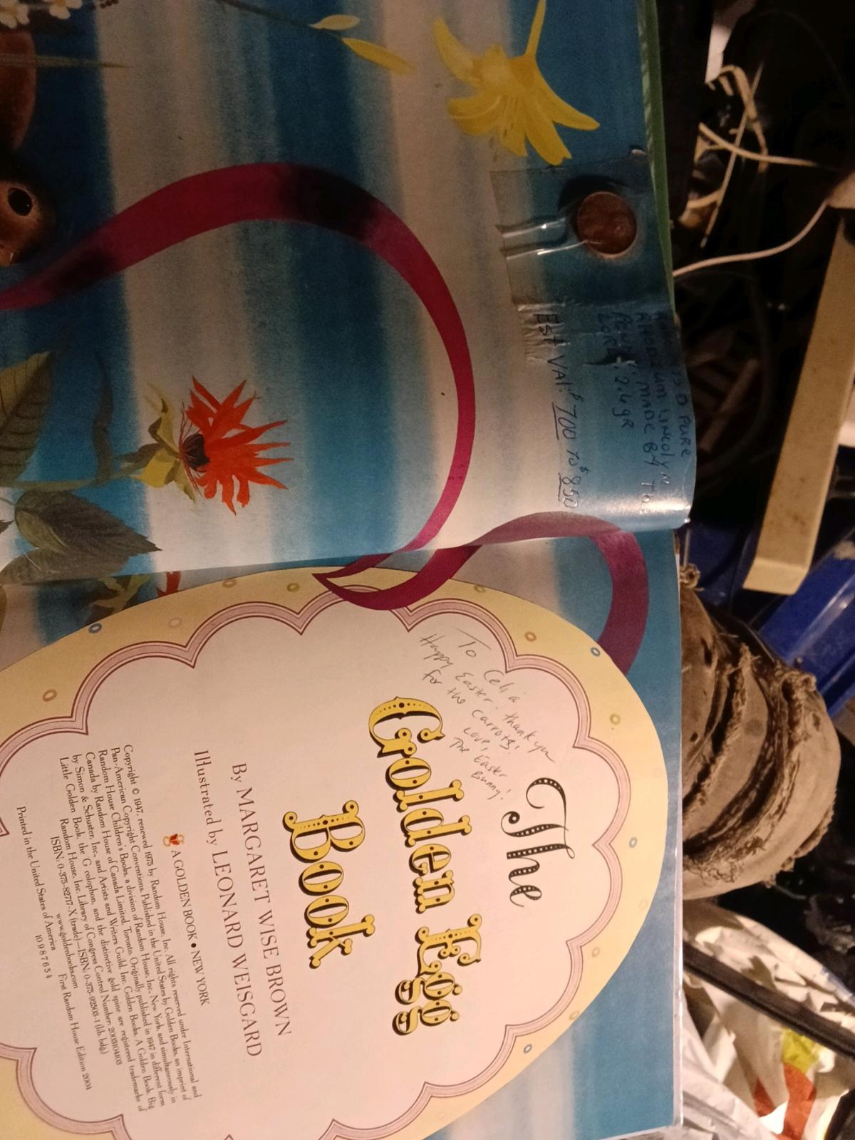 The Golden Egg Book W Refined Rhodium Lincoln Penny 2half gr - Dayton, Ohio - FleaMarketBay