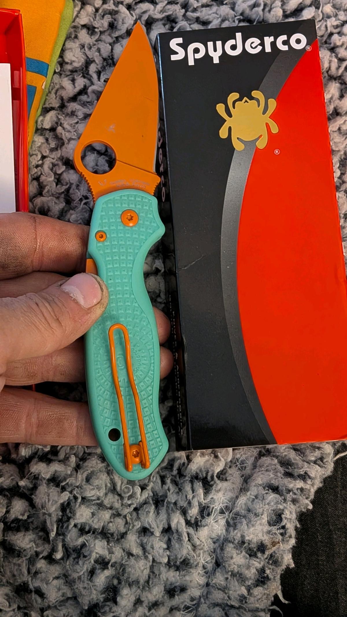 spyderco knife - Alamo, Indiana - FleaMarketBay