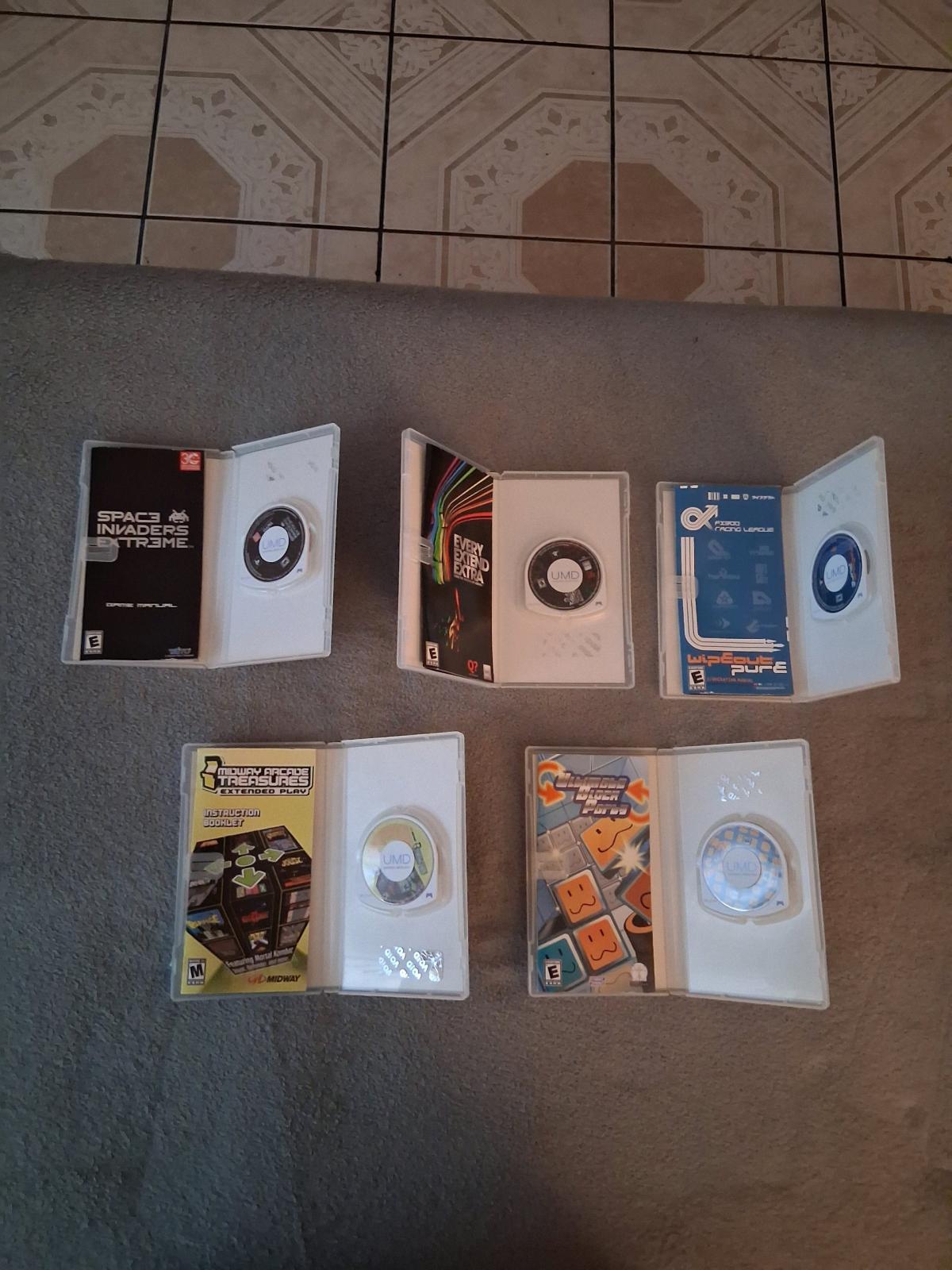 9 PSP Games And PSP UMD Videos for PlayStation Portable PSP - North Hollywood, California - FleaMarketBay