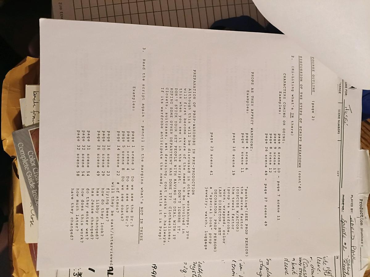 sketches and documents from sue moore archive rare - Pueblo, Colorado - FleaMarketBay