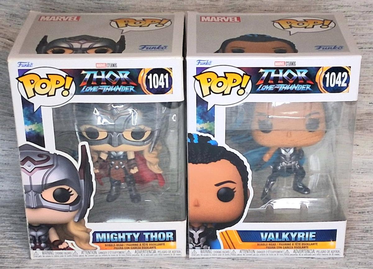 Thor Love  Thunder Funko Pops 1041  1042 - Spring Hill, Florida - FleaMarketBay