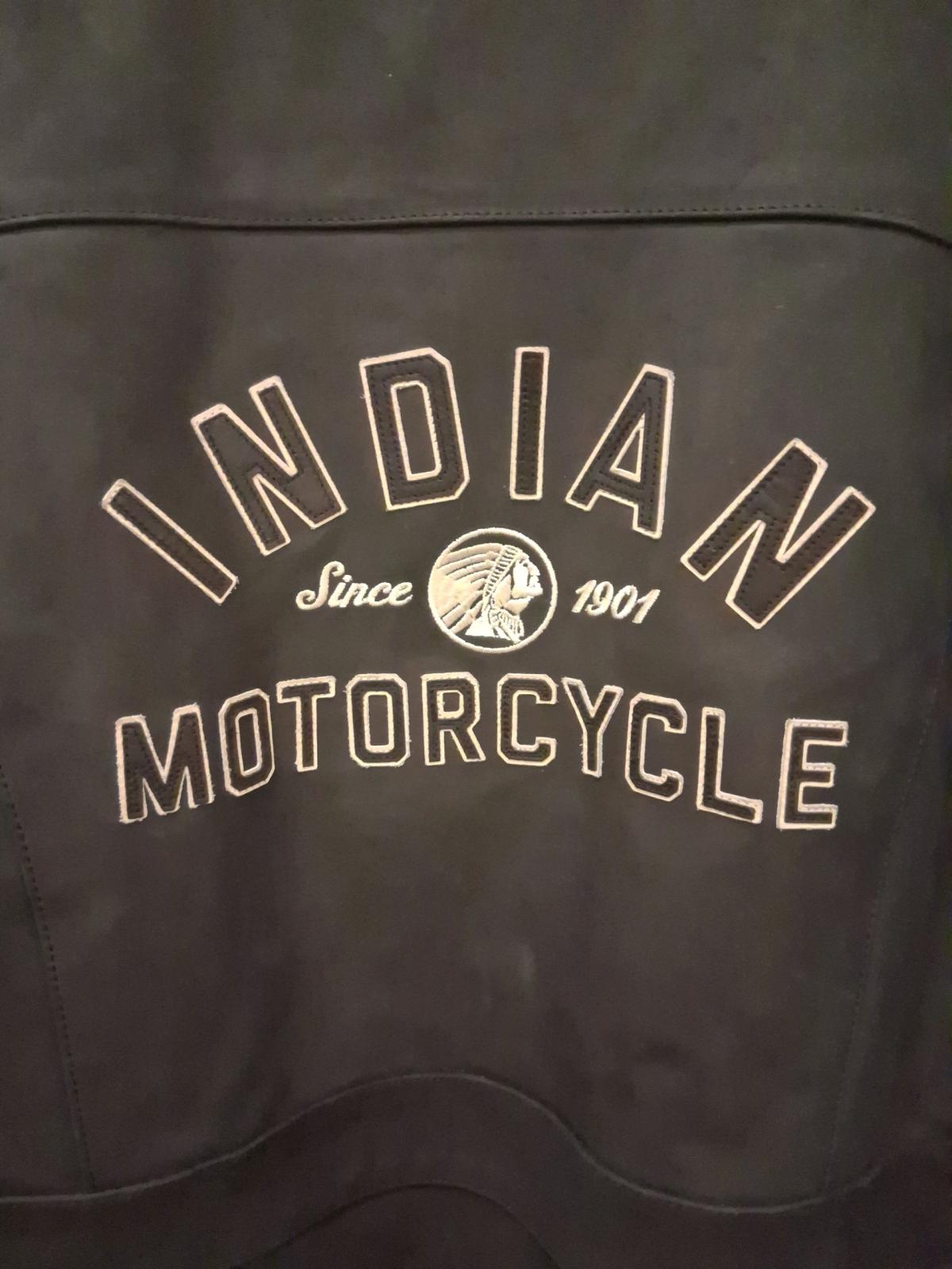 Womans Indian Motorcycle Leather JacketLG removable liner - Bradford, Pennsylvania - FleaMarketBay