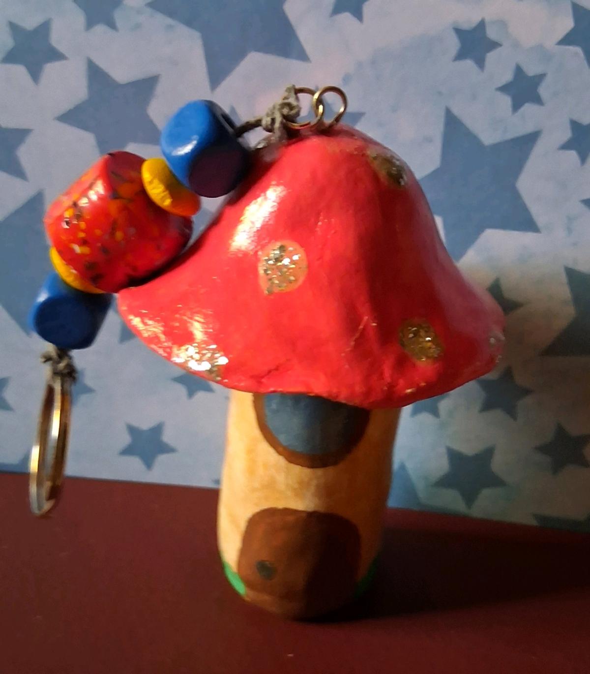 mushroom gnome set keychain - Camby, Indiana - FleaMarketBay