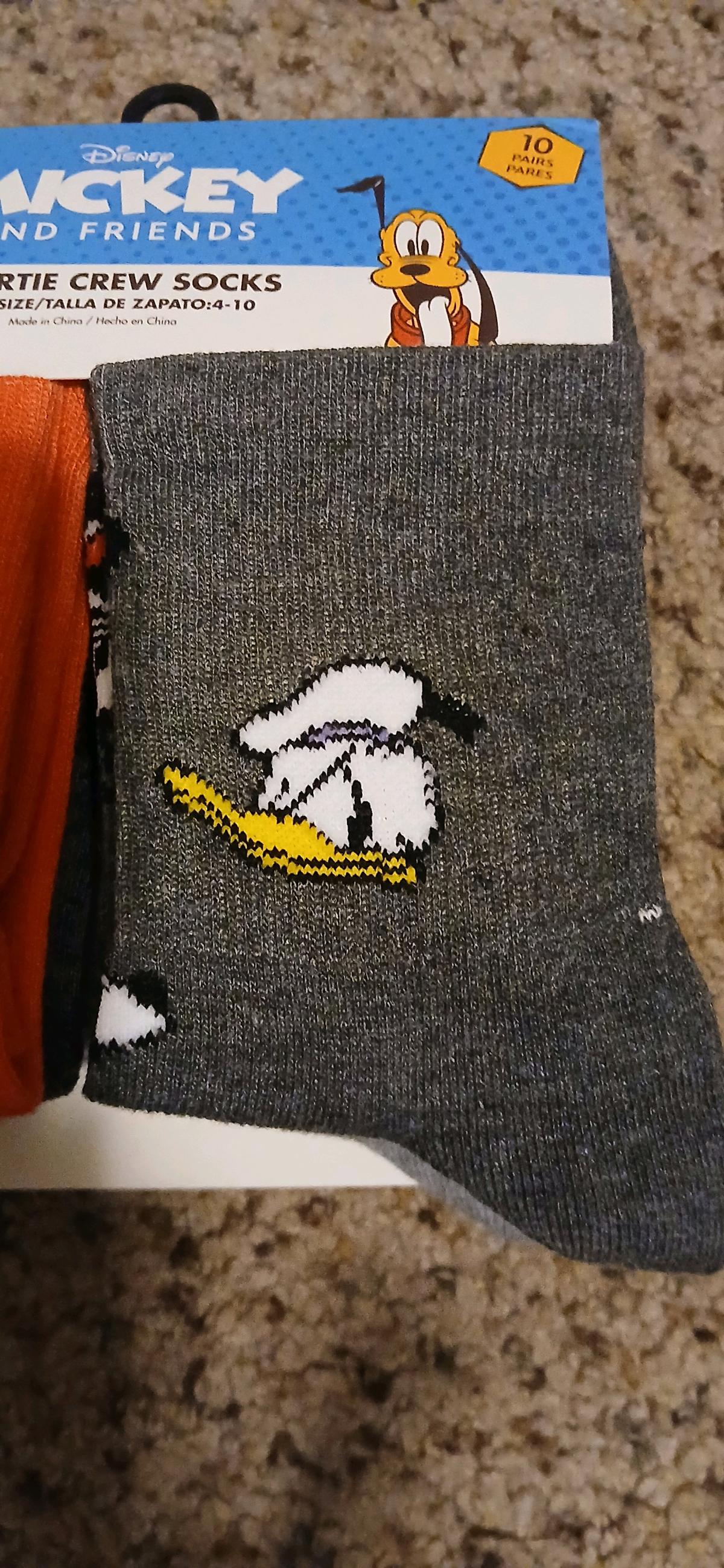 Disney mickey mouse and friends socks - Angie, Louisiana - FleaMarketBay