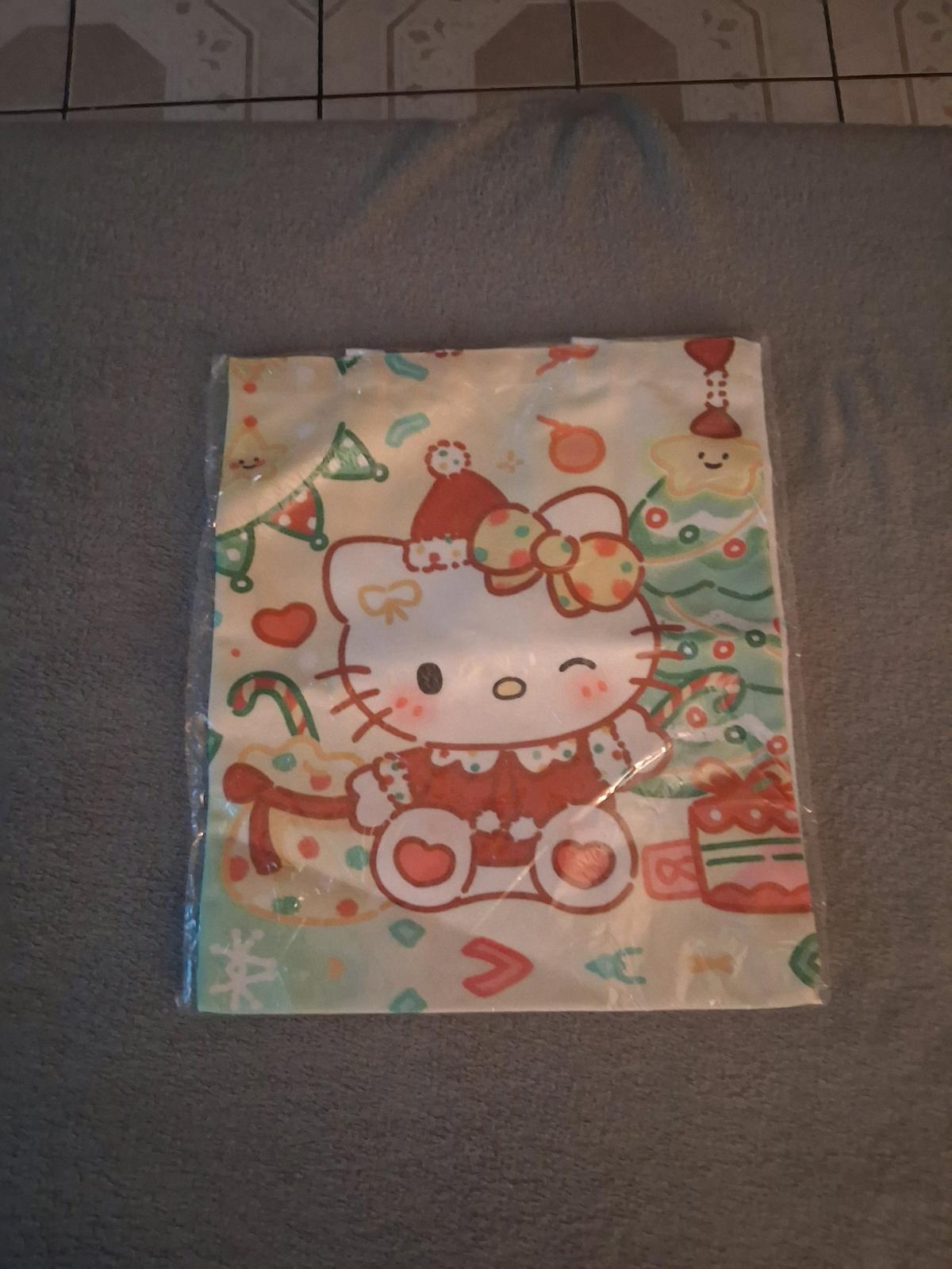 Hello Kitty Christmas Double Side 15 Inch Tote Bag
