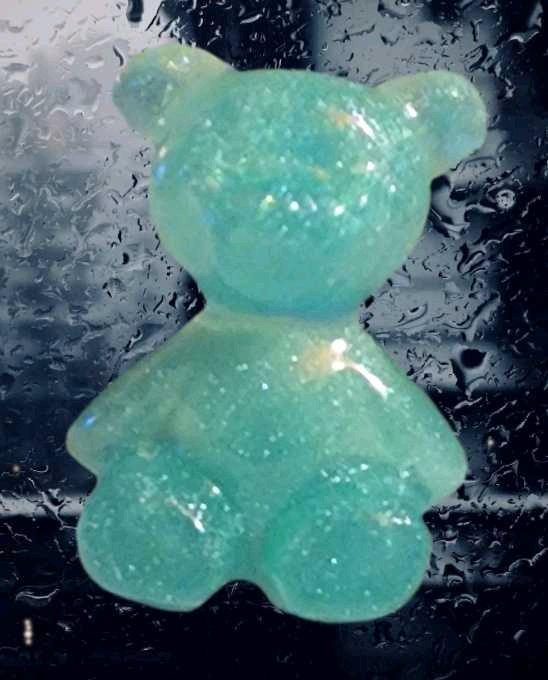 Resin handmade teddy bear charms