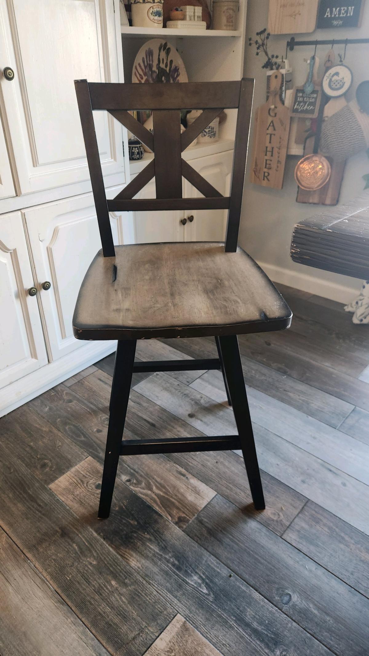 Rustic Modern Farmhouse Dining Set  Table 6 Chairs  Matching - Aurora, Colorado - FleaMarketBay
