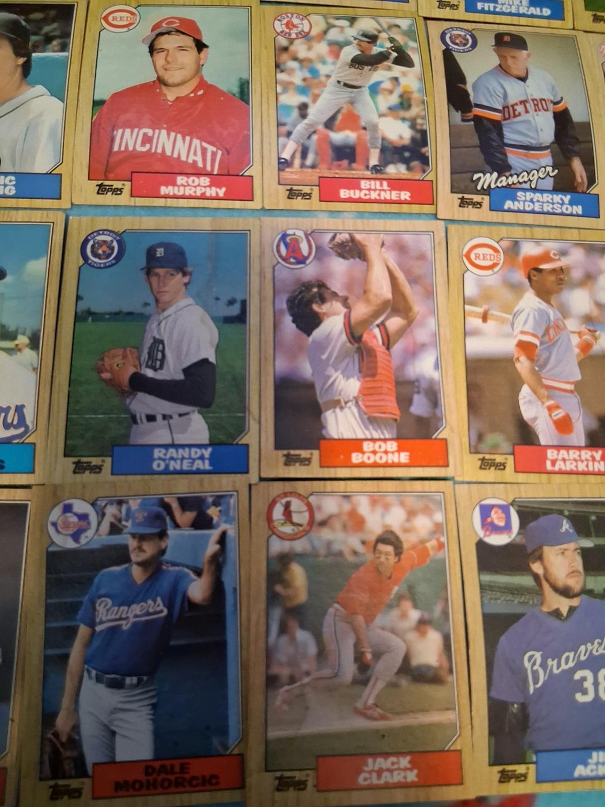 topps 1987 baseball cards set 792 cards - Beaumont, Texas - FleaMarketBay