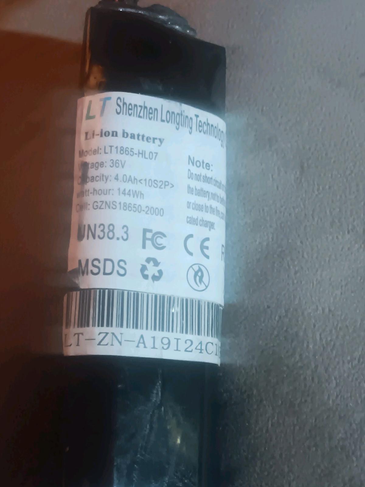 36V 4AH Hover 1 Eagle Battery