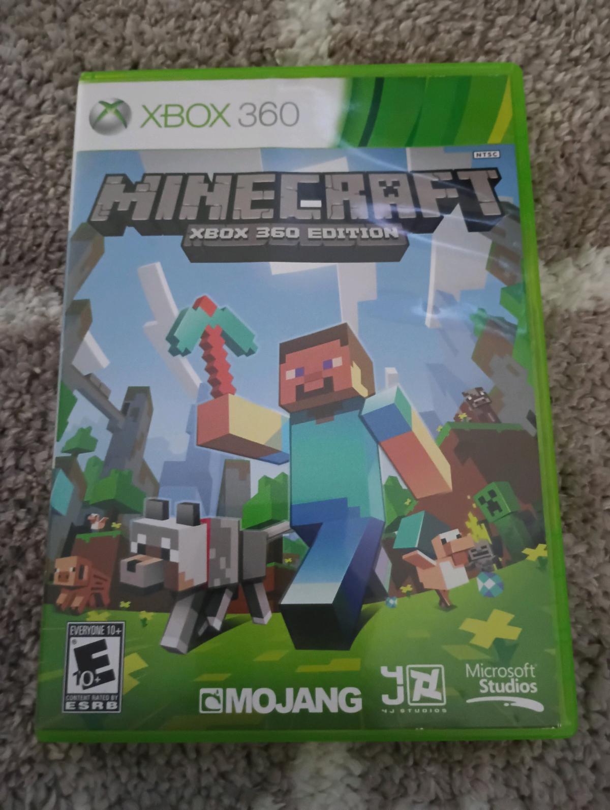 XBOX 360 MINECRAFT