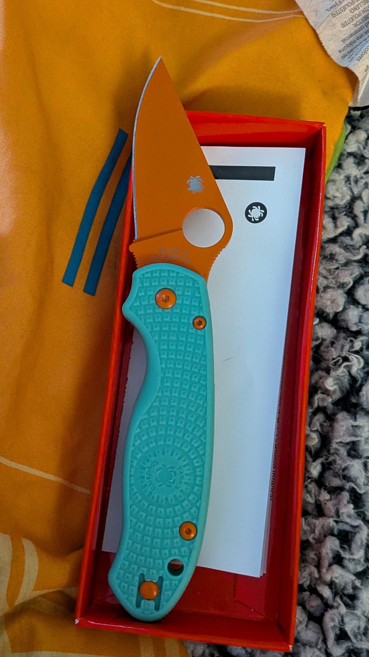 spyderco knife - Alamo, Indiana - FleaMarketBay