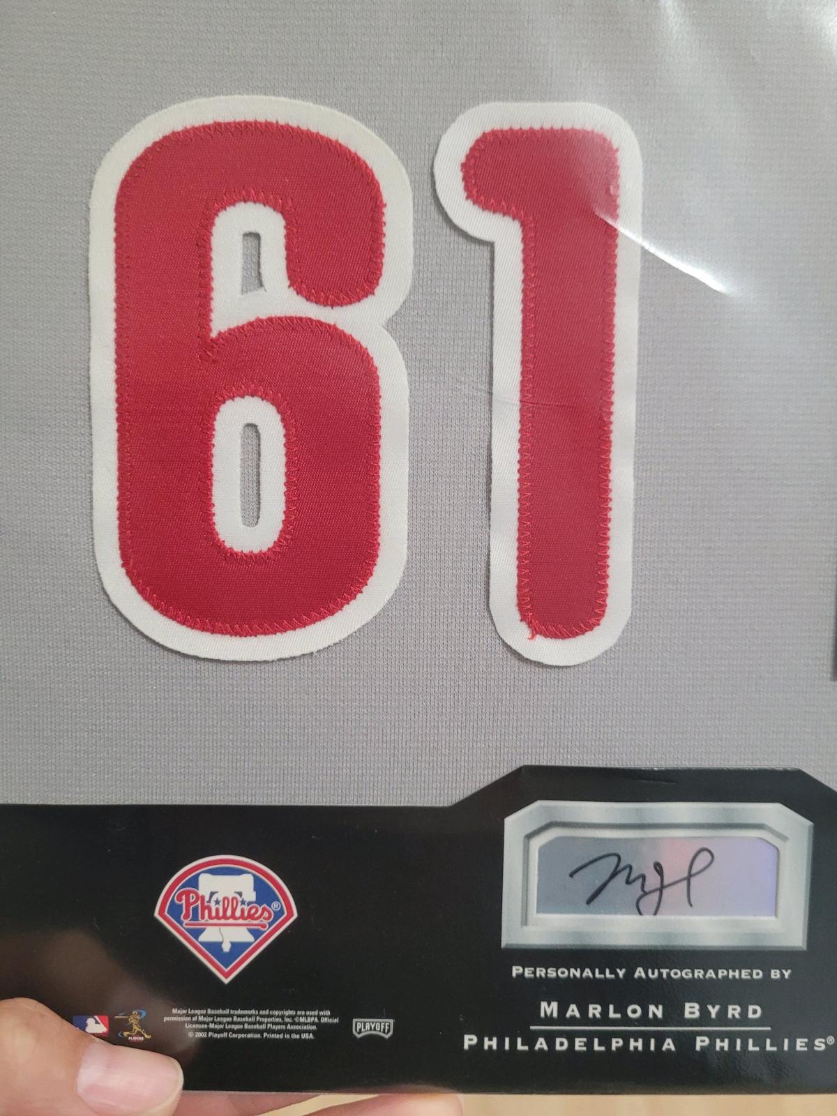 autographed marlon byrd memorabilia - Allentown, Pennsylvania - FleaMarketBay