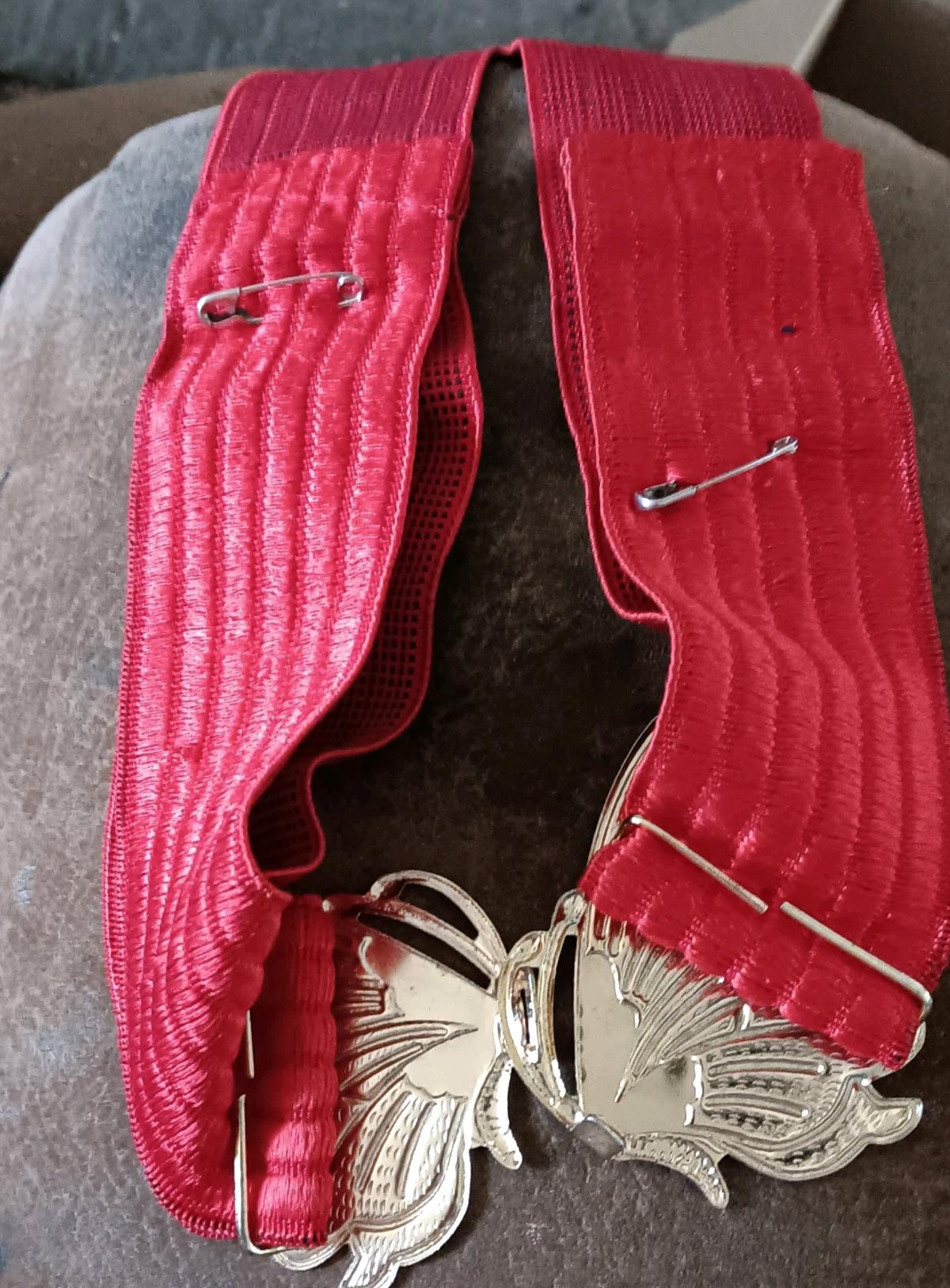 Red Butterfly Belt - Alicia, Arkansas - FleaMarketBay