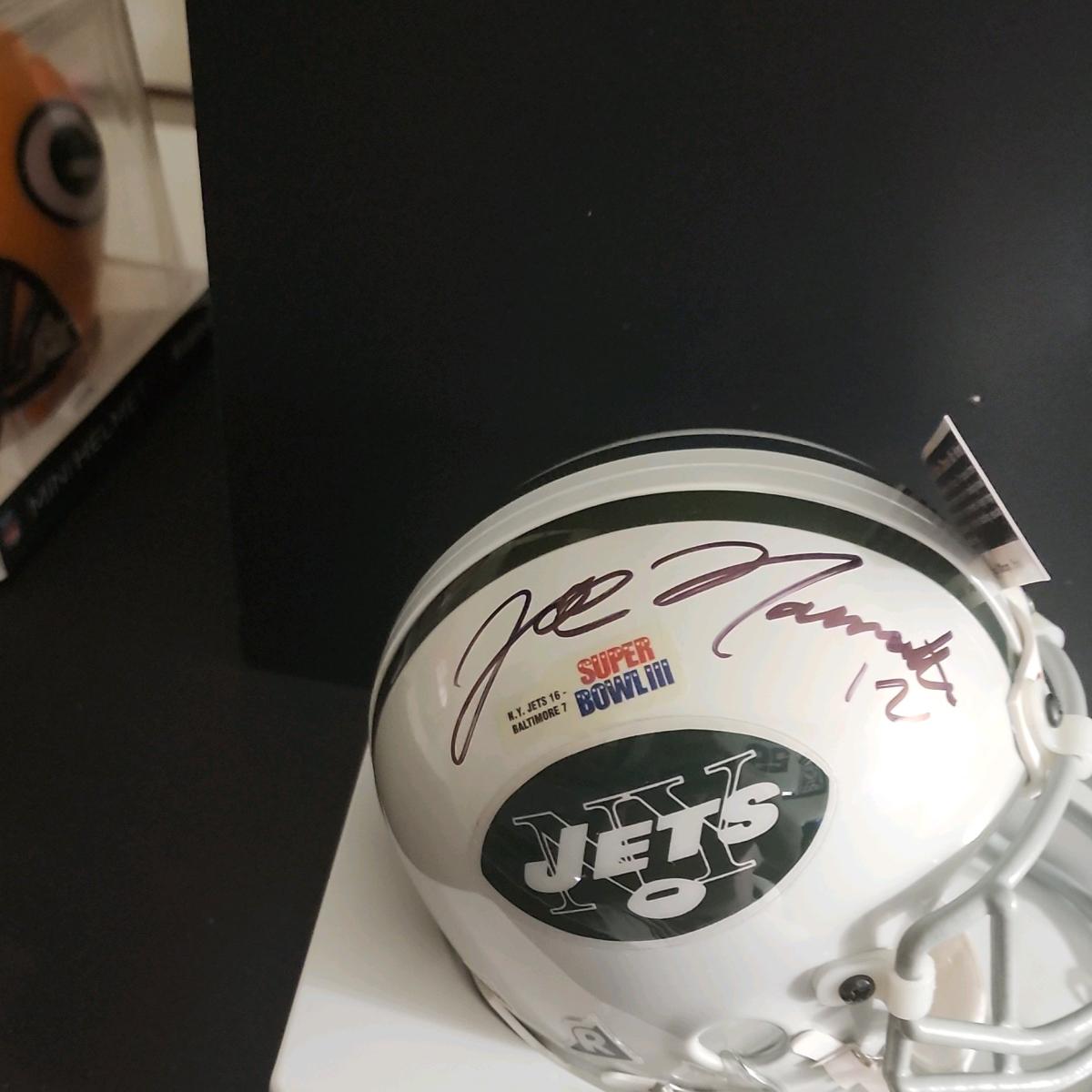 EXTREMELY RARE JOE NAMATH SB III MVP AUTOGRAPHED NY JETS - Tulsa, Oklahoma - FleaMarketBay