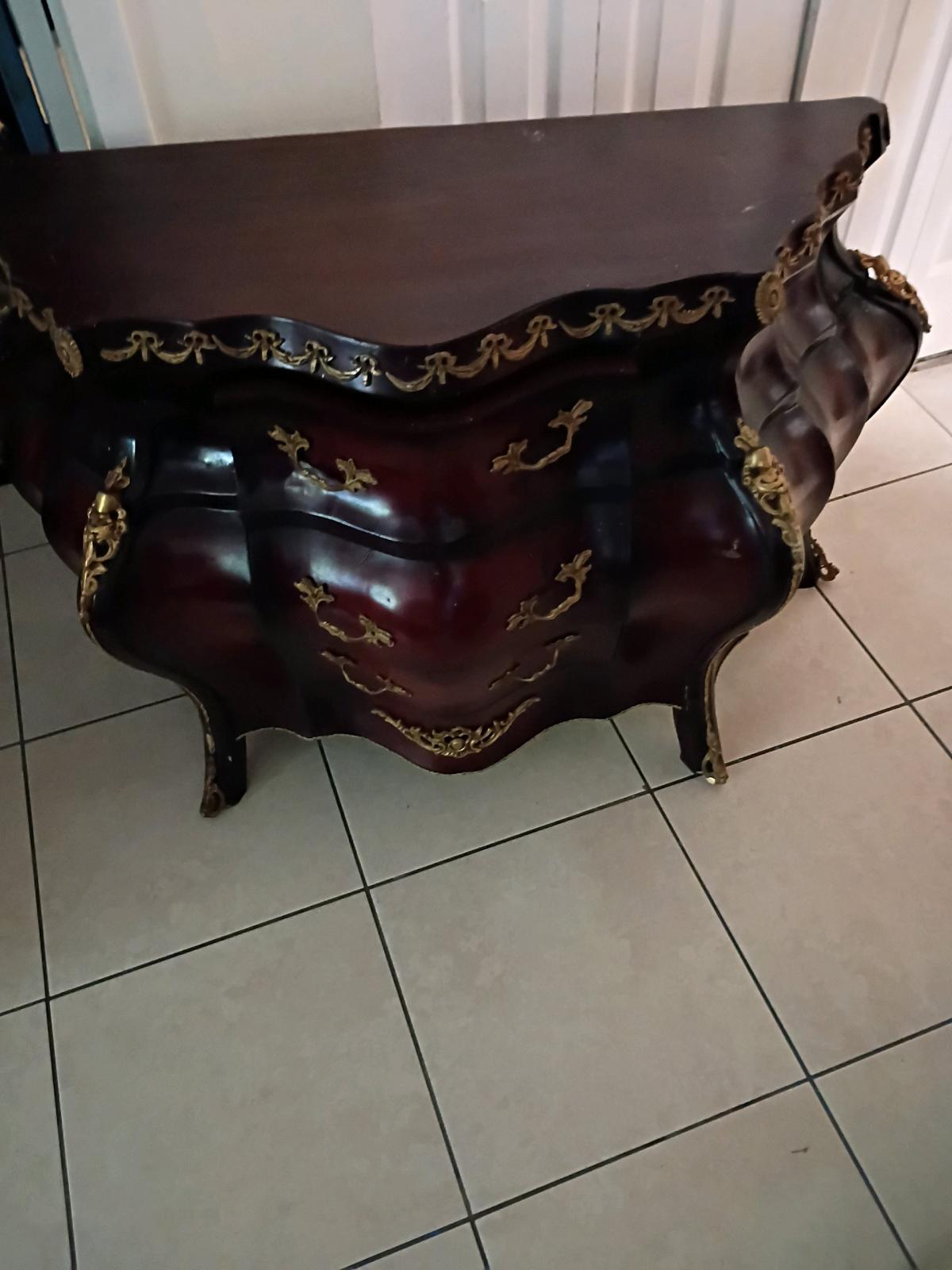 rare deal ancient bombe Louis xv chest here - Tampa, Florida - FleaMarketBay