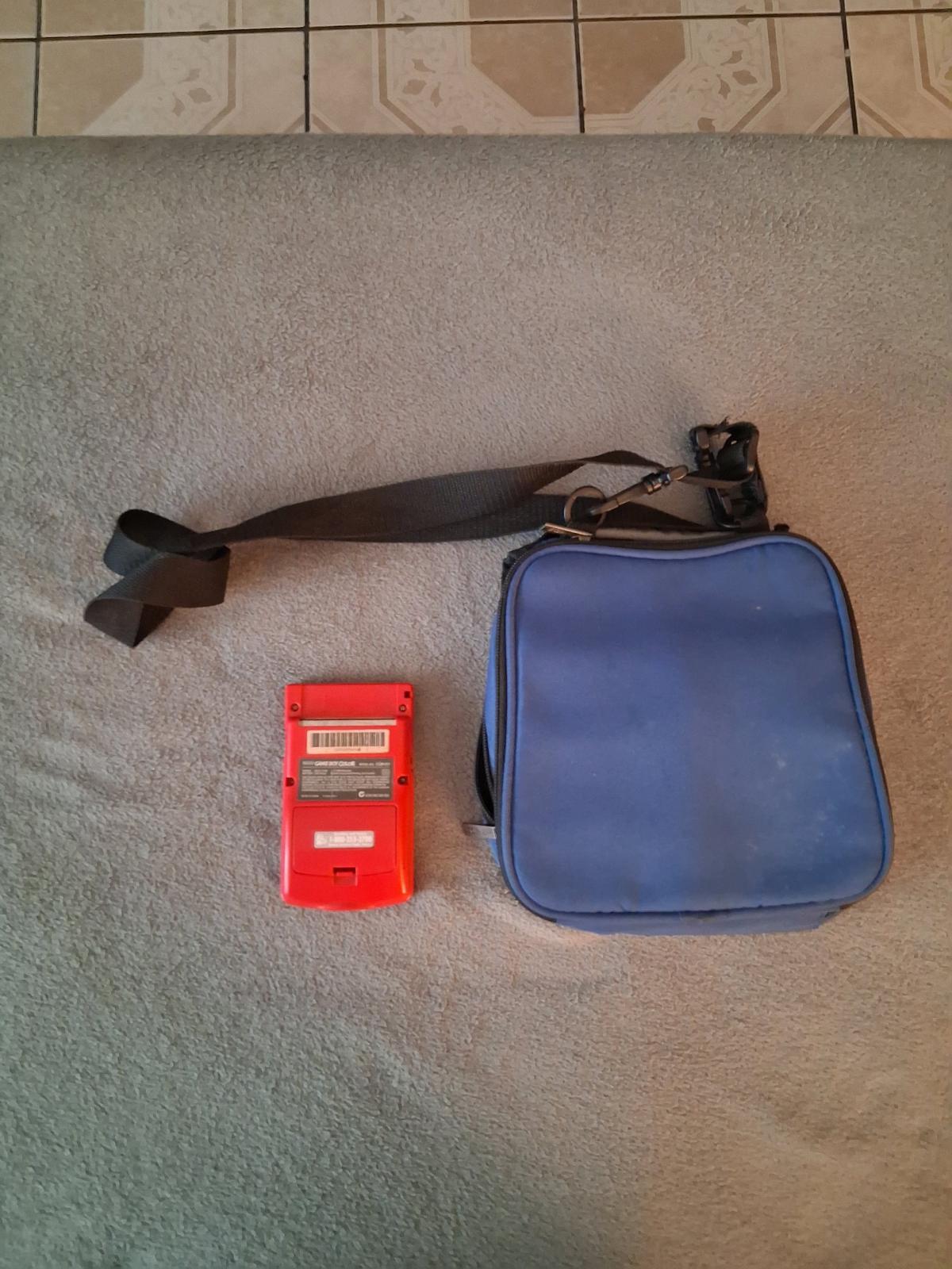 Nintendo Gameboy Color with Games And Carrying Bag - North Hollywood, California - FleaMarketBay