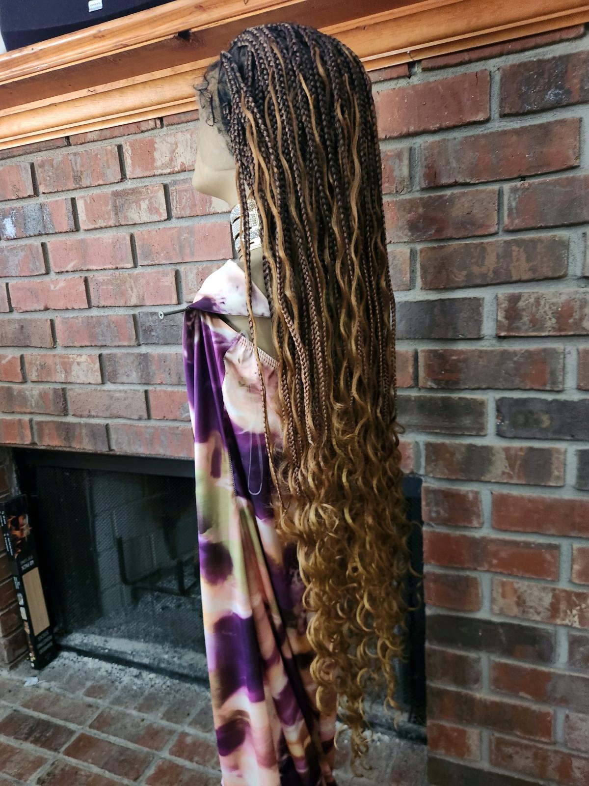 full lace braided wig - Flowery Branch, Georgia - FleaMarketBay
