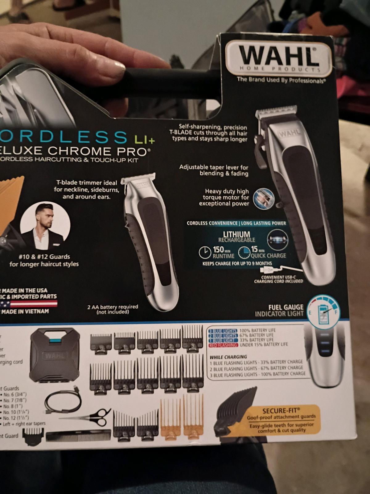 wahl dual set of hair clippers - Palm Coast, Florida - FleaMarketBay
