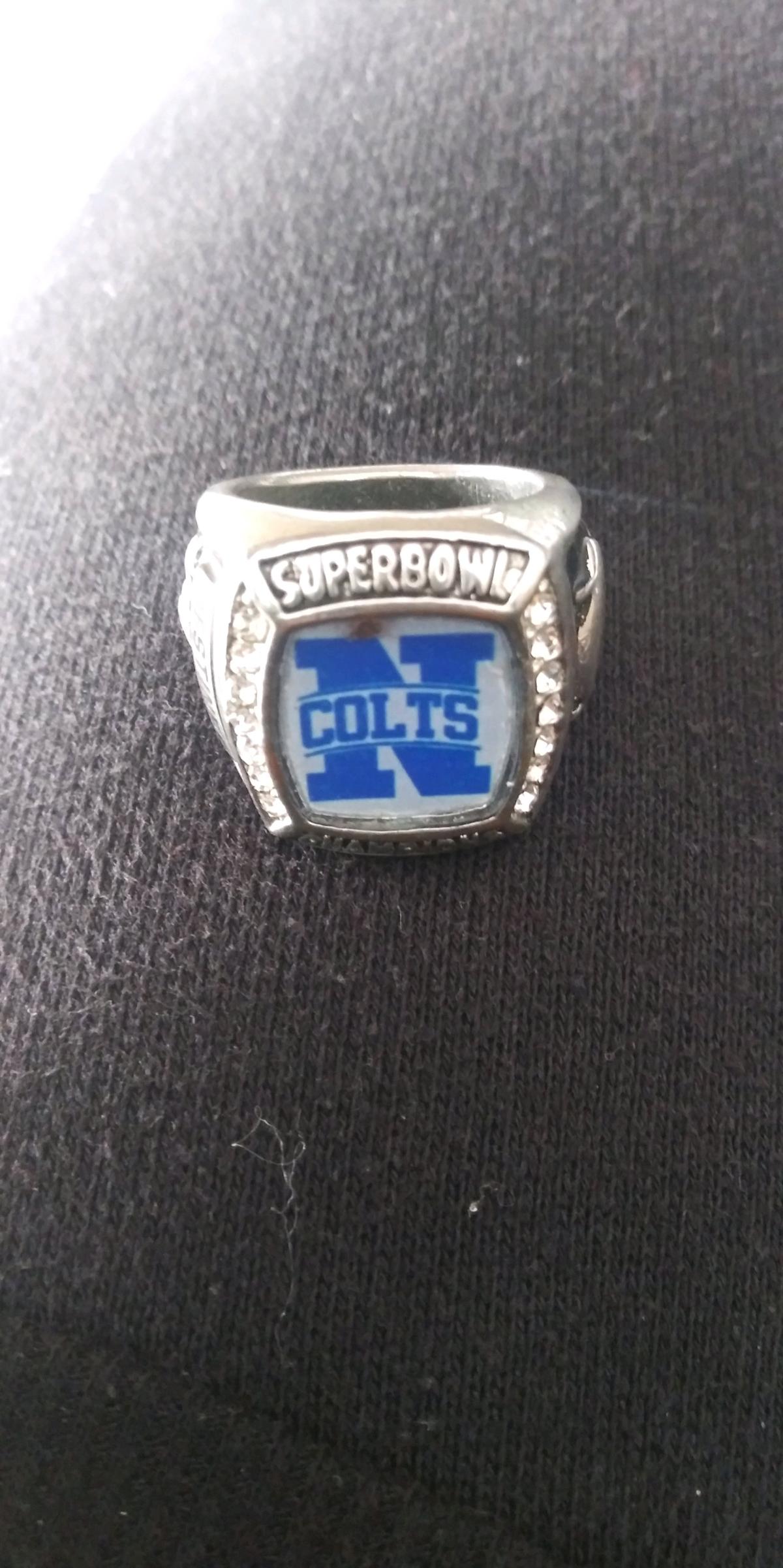 Indianapolis Colts Super Bowl commemorative ring - Fort Wayne, Indiana - FleaMarketBay