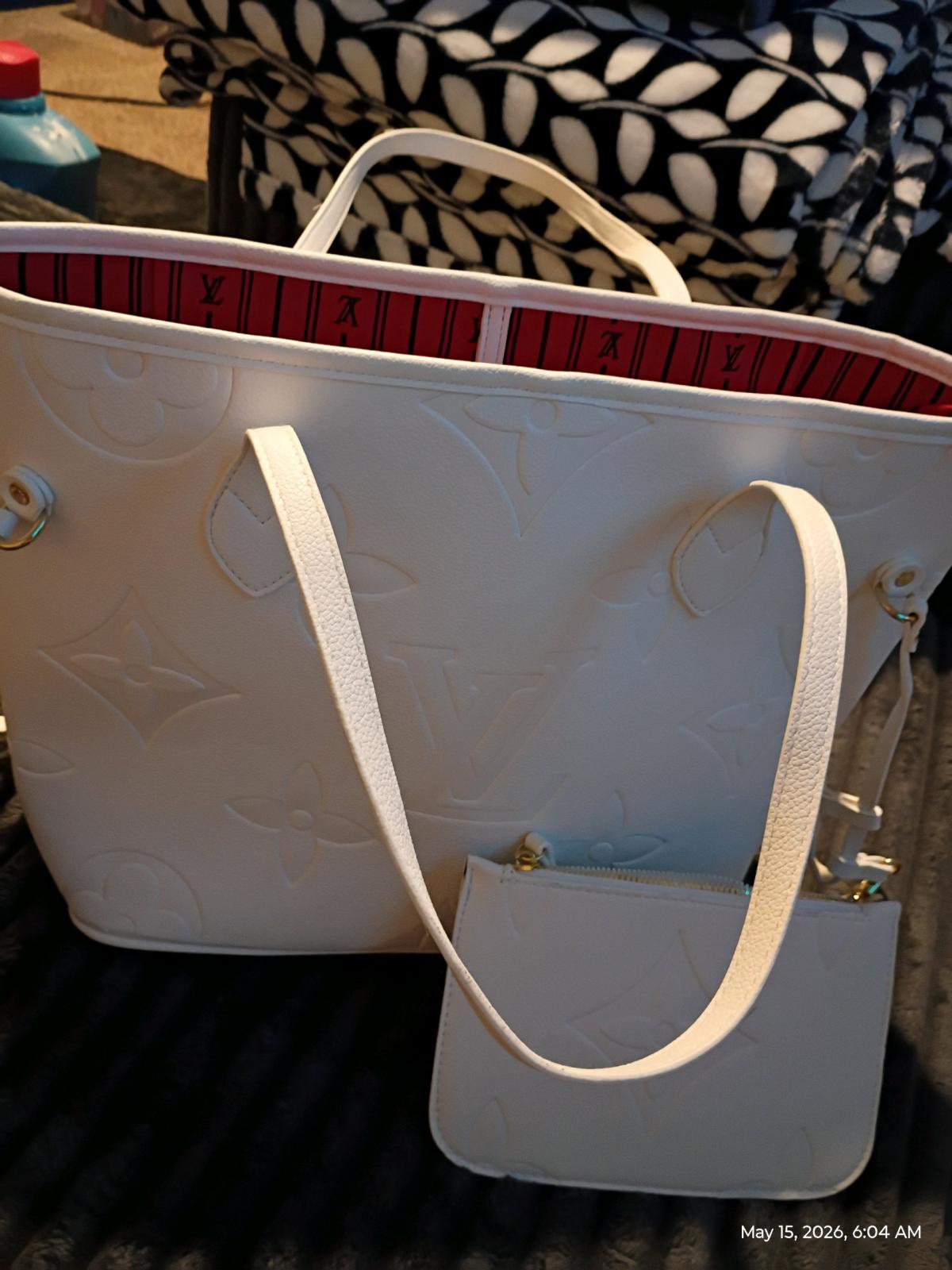 White Louis Vuitton bag - Denver, Colorado - FleaMarketBay