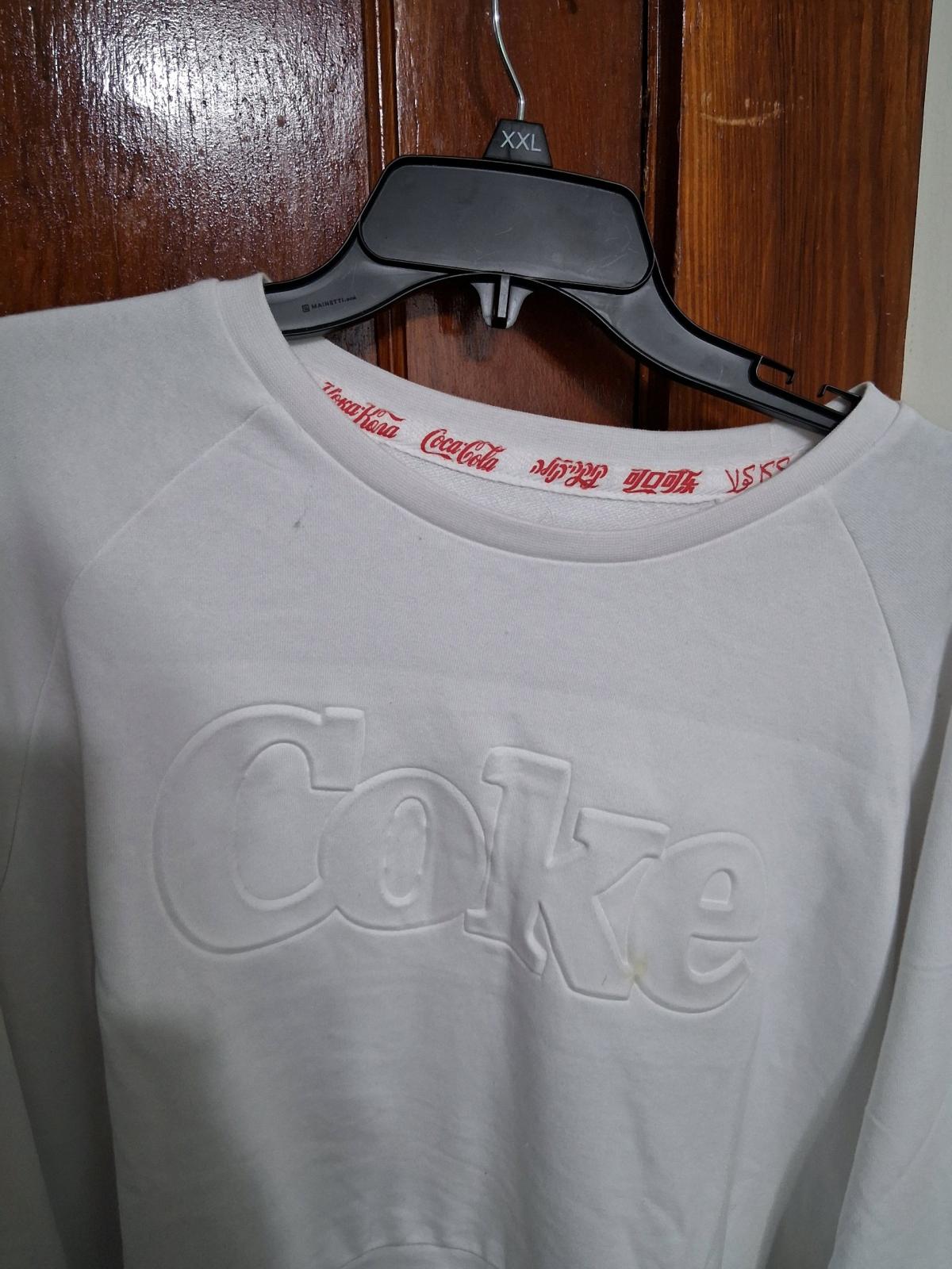 CocaCola Embossed Sweatshirt - Loganville, Georgia - FleaMarketBay
