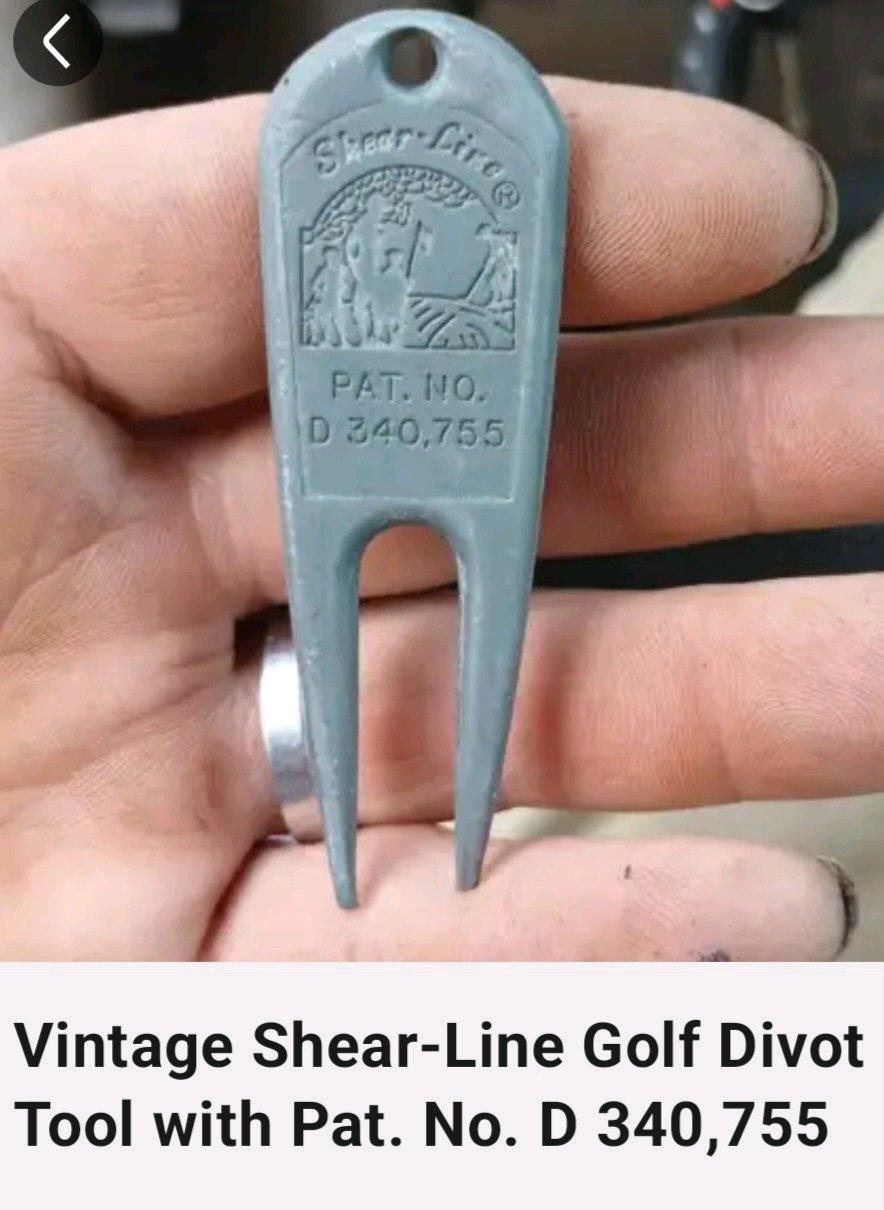 Vintage Shear Line Golf Divot Tool - Milan, Missouri - FleaMarketBay