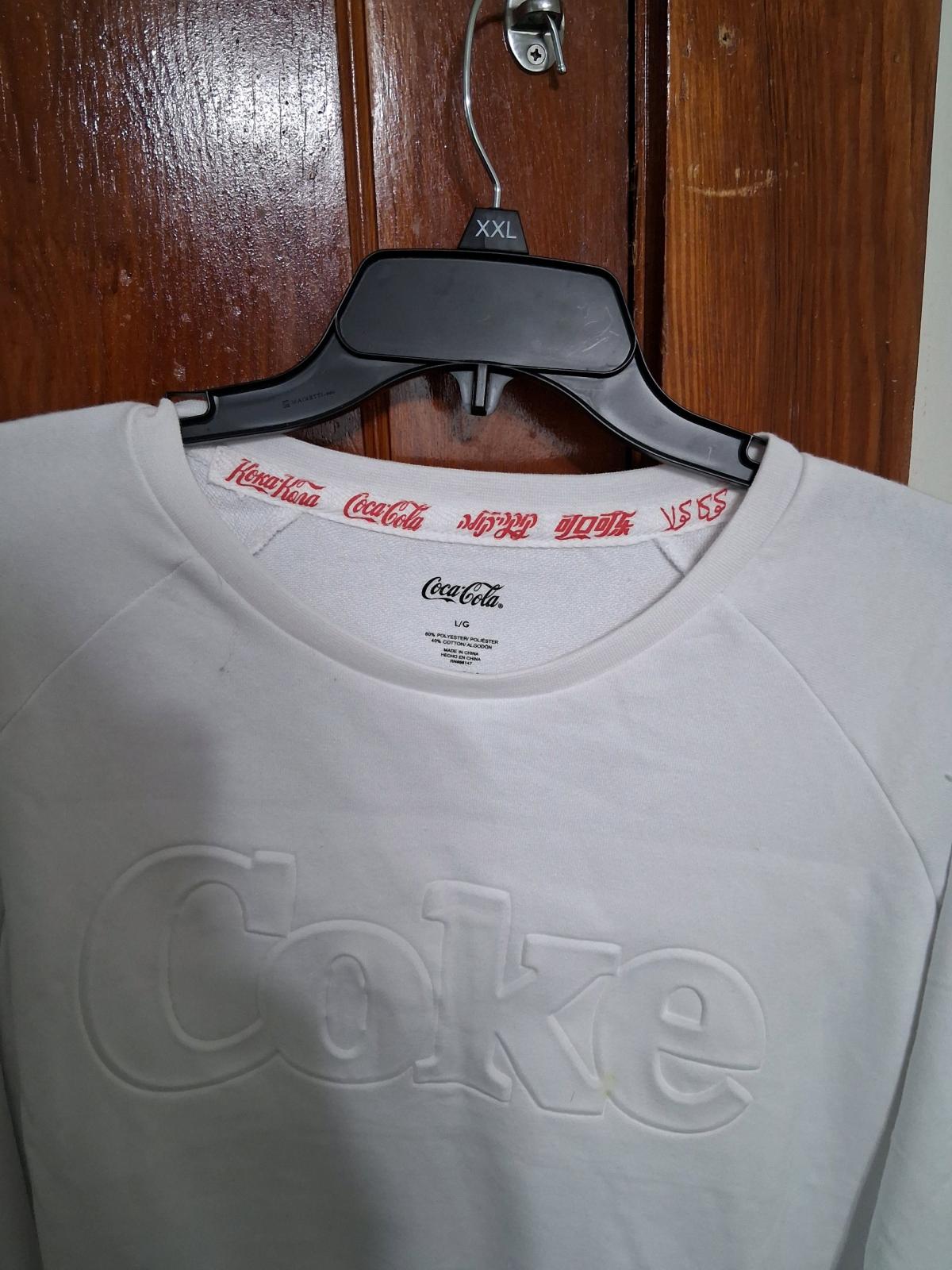 CocaCola Embossed Sweatshirt - Loganville, Georgia - FleaMarketBay