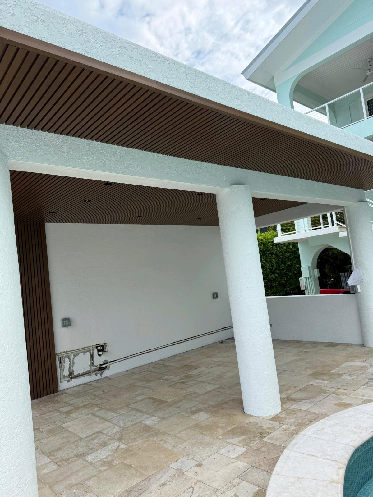Decorative Wood Slat Panels Luxury Accent Features - Hialeah, Florida - FleaMarketBay