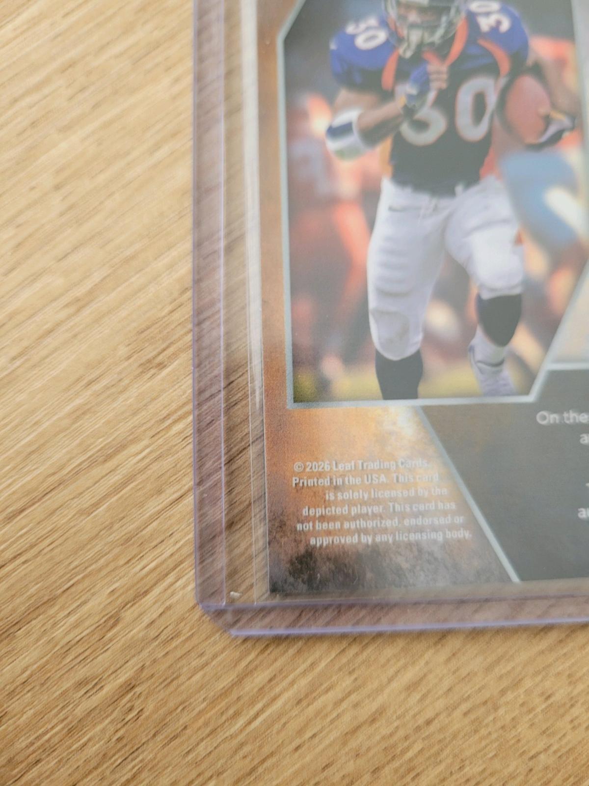 Terrell Davis Autographed card - Allentown, Pennsylvania - FleaMarketBay