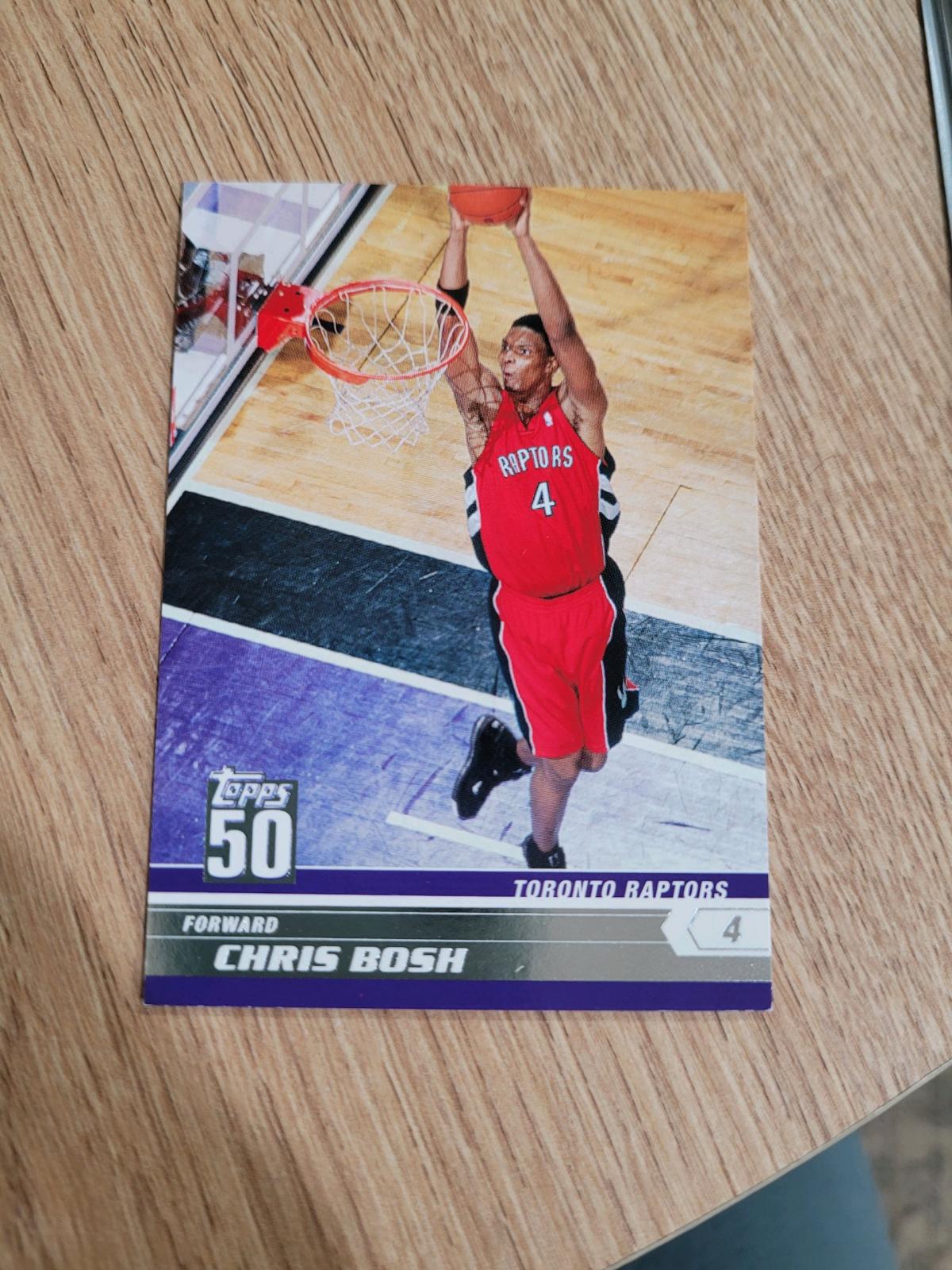 2008 Topps Chris Bosh Card - Delaware Water Gap, Pennsylvania - FleaMarketBay