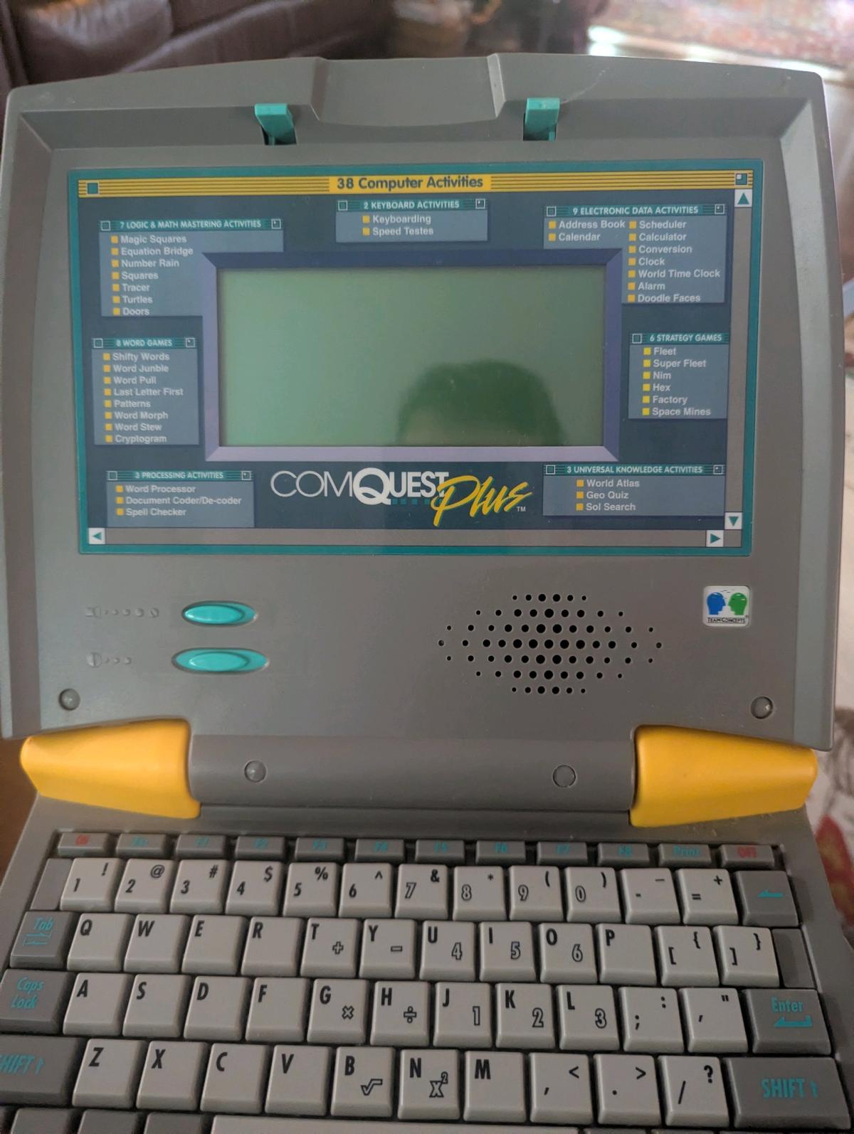 Vintage ComQuest Plus Computer Laptop - Northfield, New Jersey - FleaMarketBay