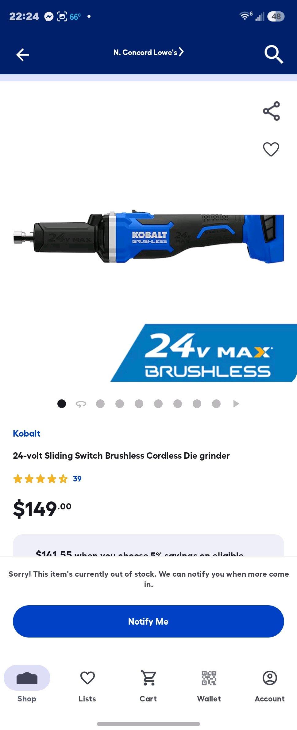 Kobalt used power tools - Kannapolis, North Carolina - FleaMarketBay