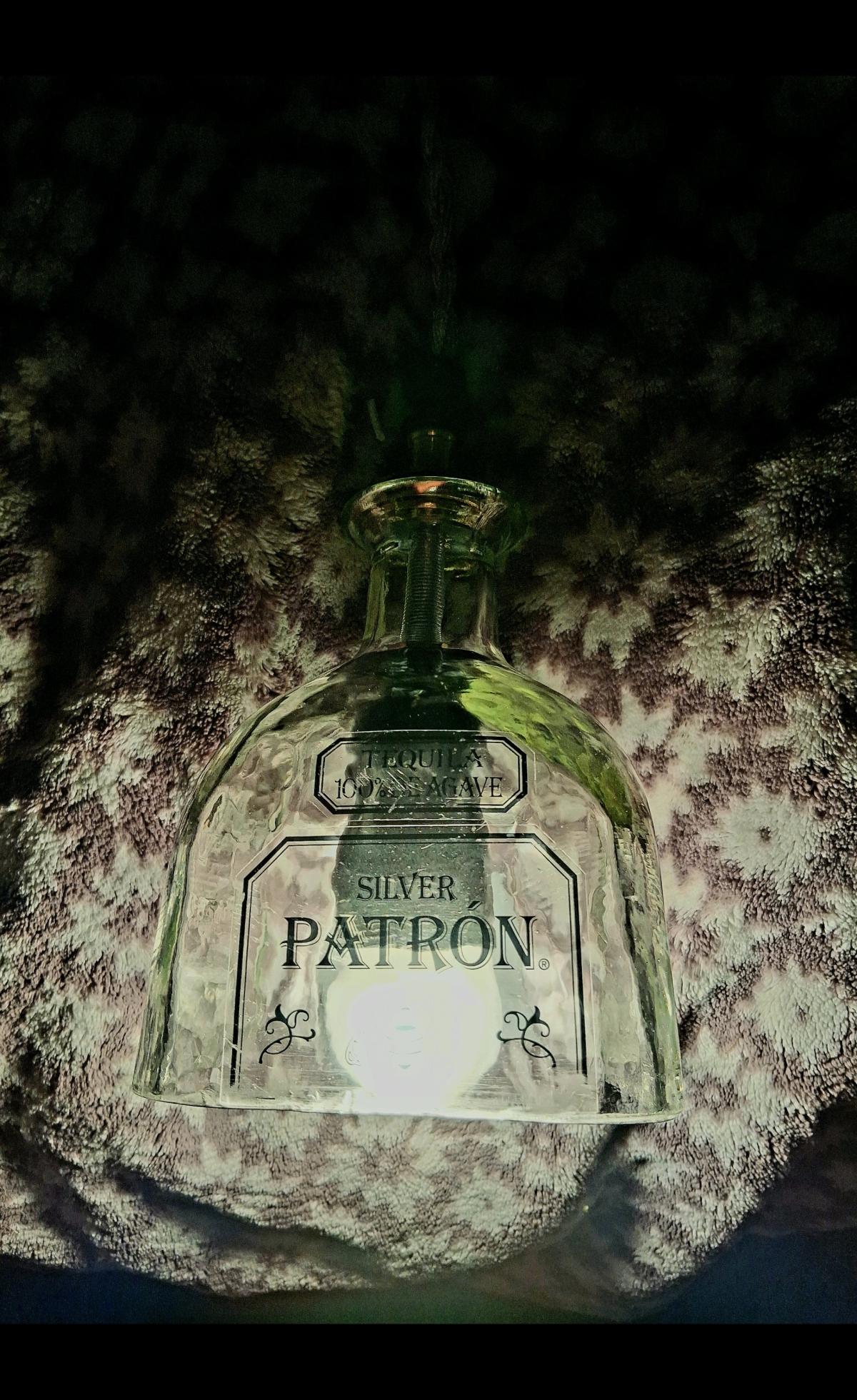 Patron tequila bottle hanging light pendent - Chino, California - FleaMarketBay