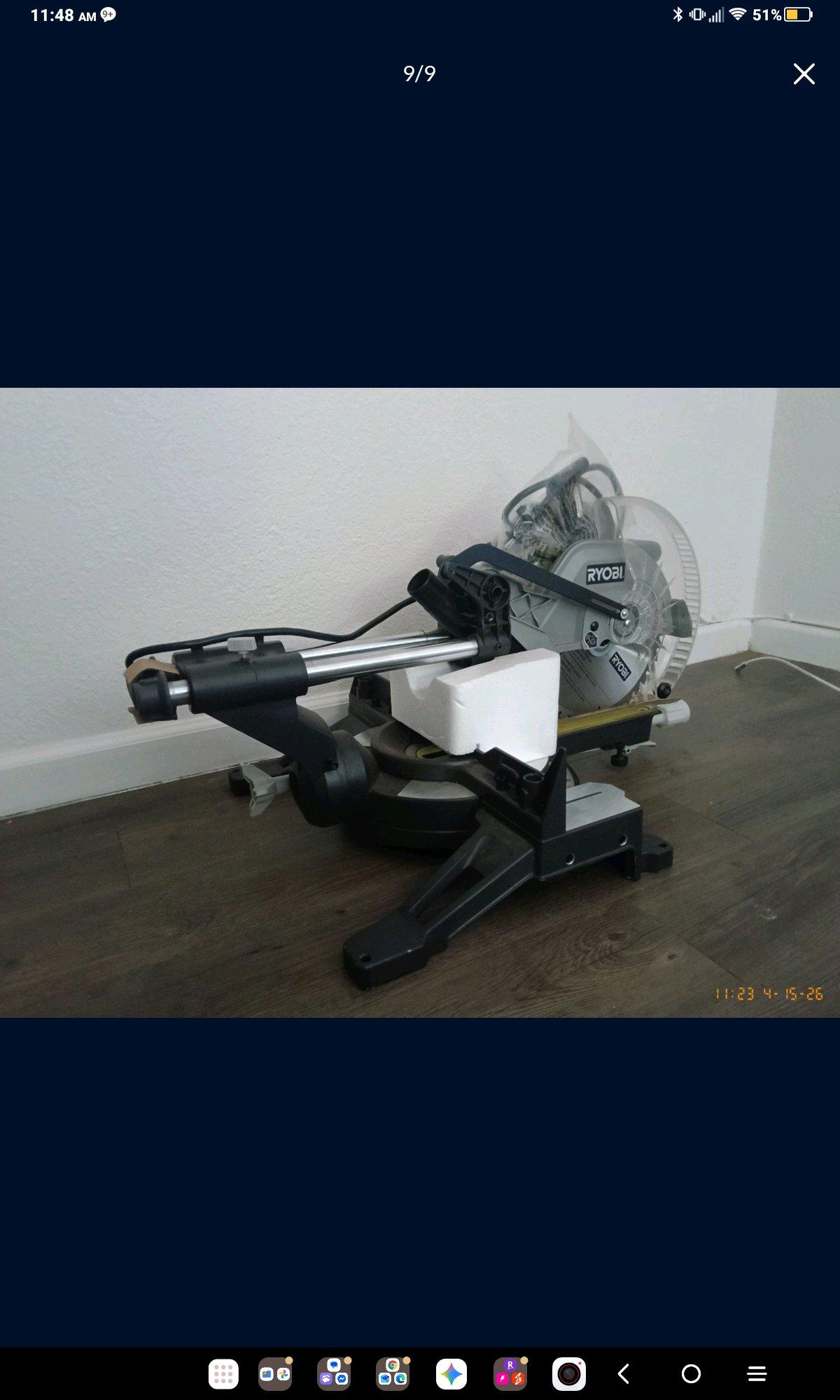 brand new Ryobi milter saw still in original packing - Phoenix, Arizona - FleaMarketBay