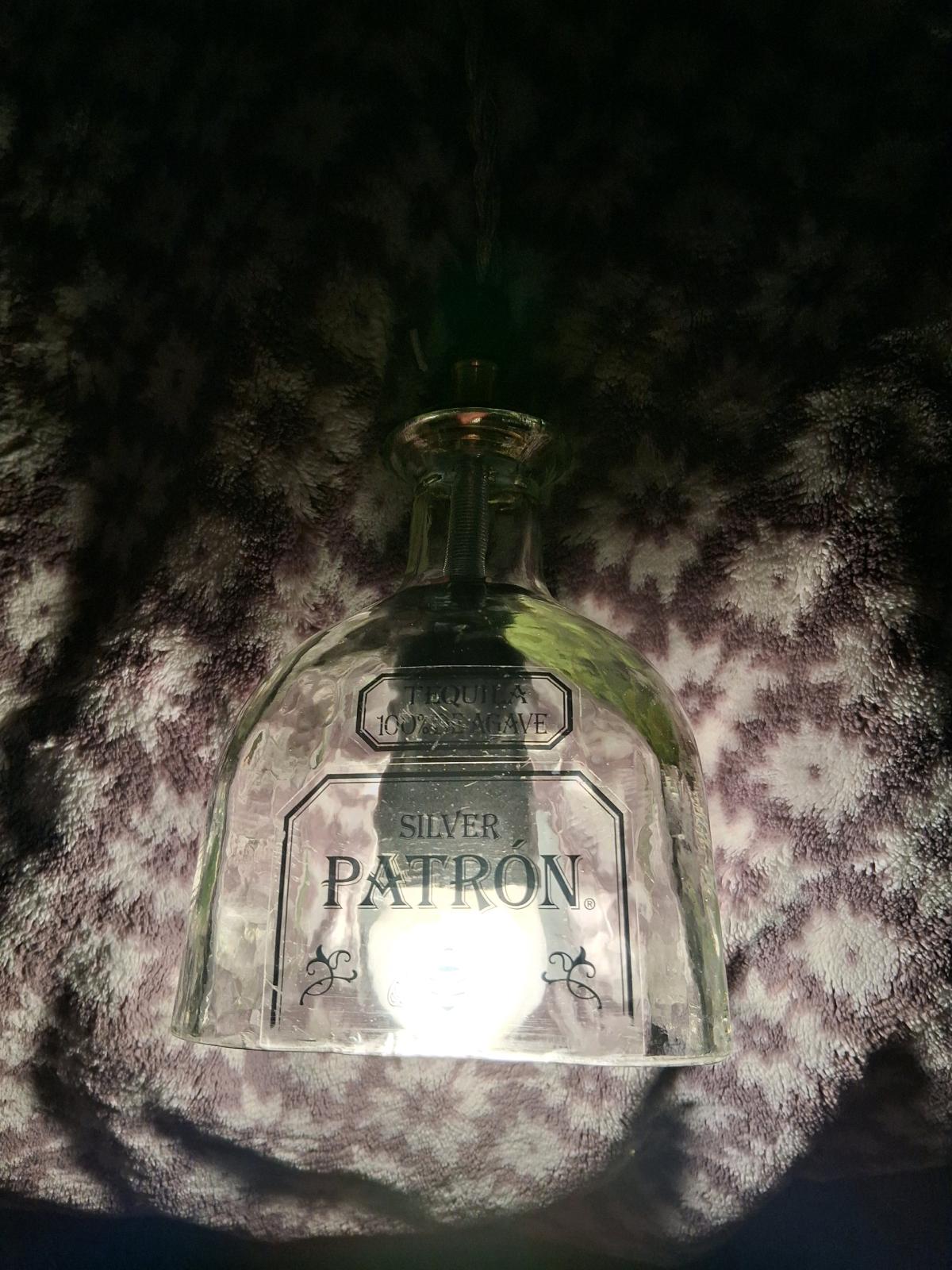 Patron tequila bottle hanging light pendent - Chino, California - FleaMarketBay