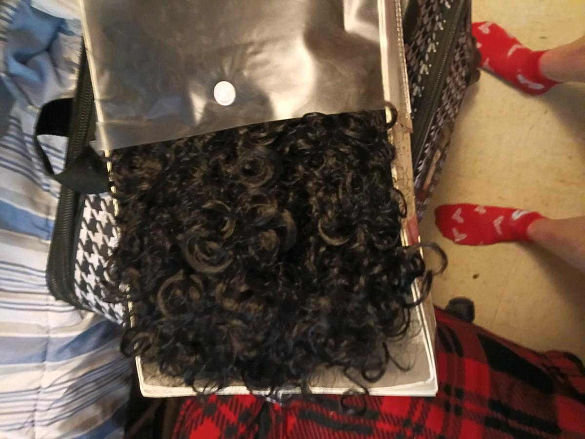 black curly wig new - Hamilton, Alabama - FleaMarketBay