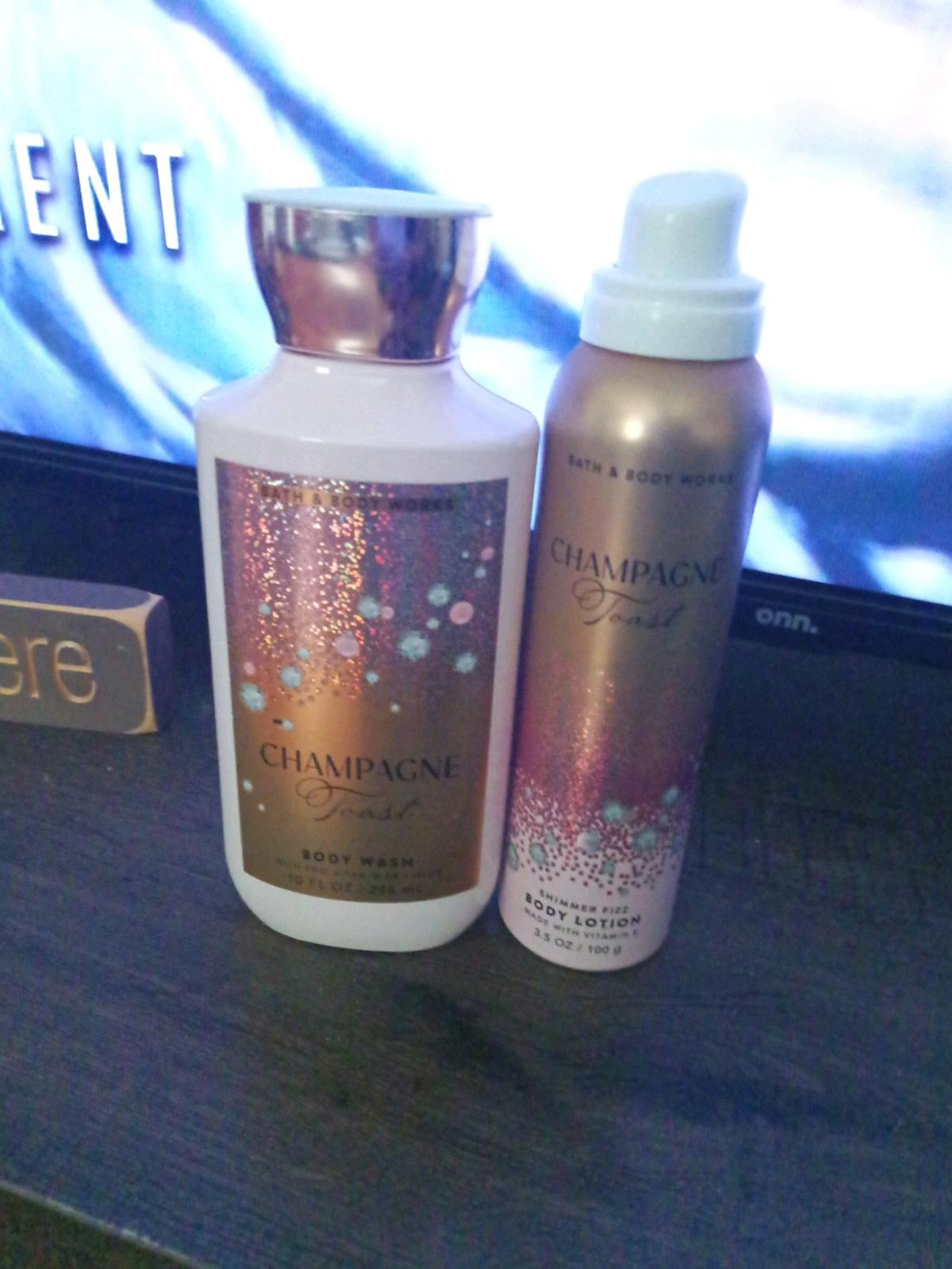 champagne toast body wash and foam lotion - Albemarle, North Carolina - FleaMarketBay