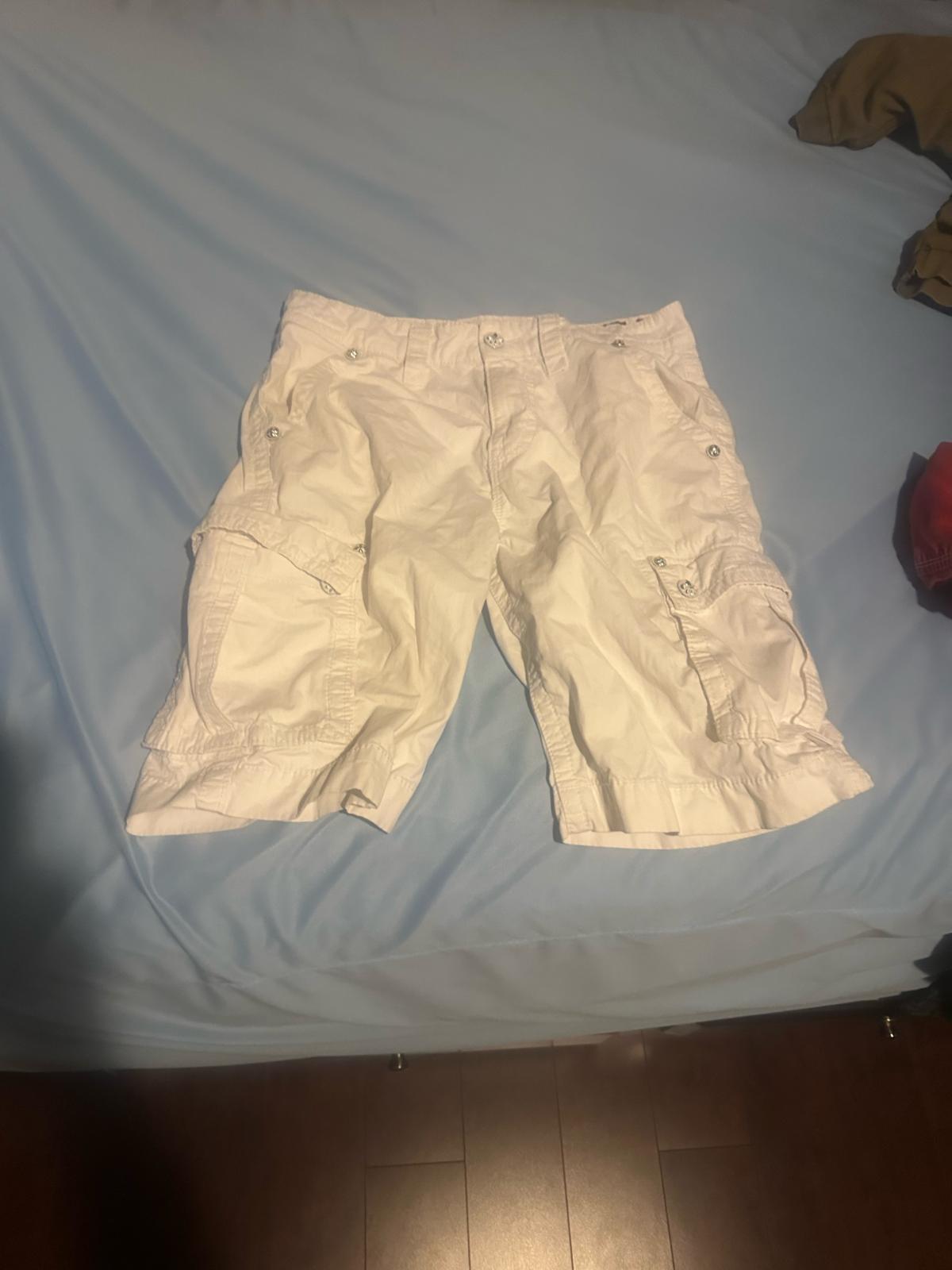 Rock revival white men cargo shorts size 33 - Garden Grove, California - FleaMarketBay