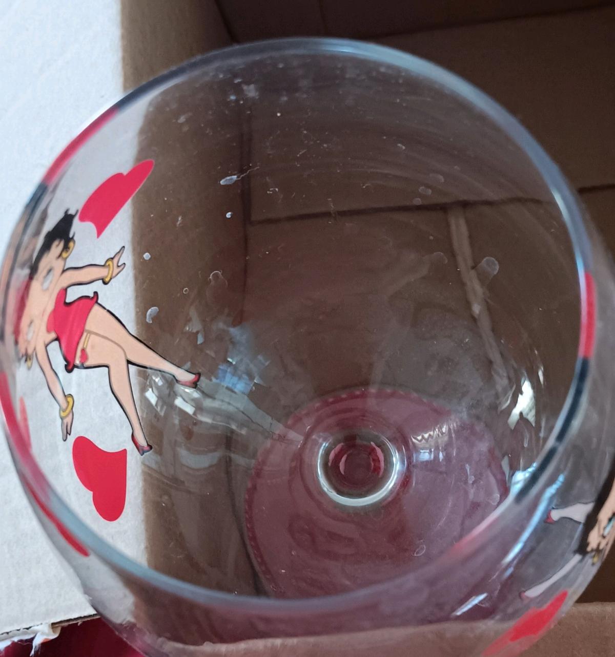 betty boop Wine goblet - Carson, California - FleaMarketBay