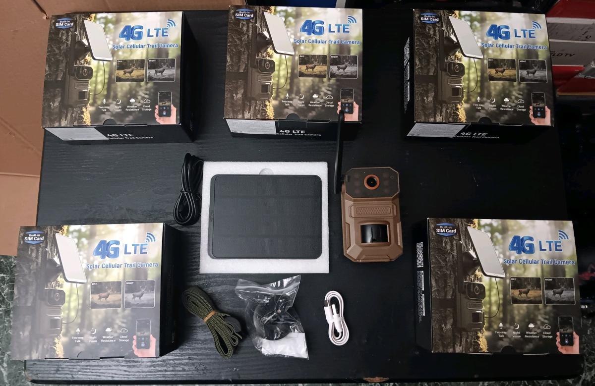 4GLTE SOLAR CELLULAR TRAIL CAMERA - Bronx, New York - FleaMarketBay
