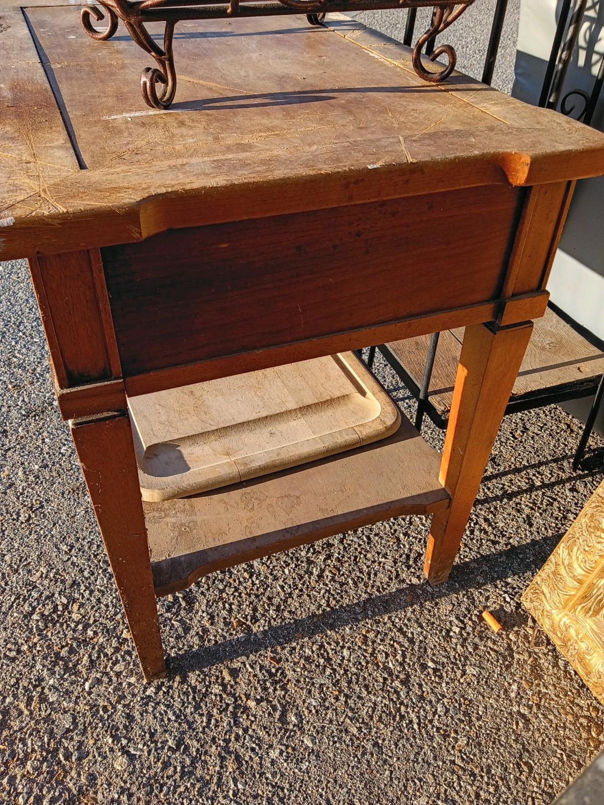 Antique Nightstand from Italy - Ontario, California - FleaMarketBay