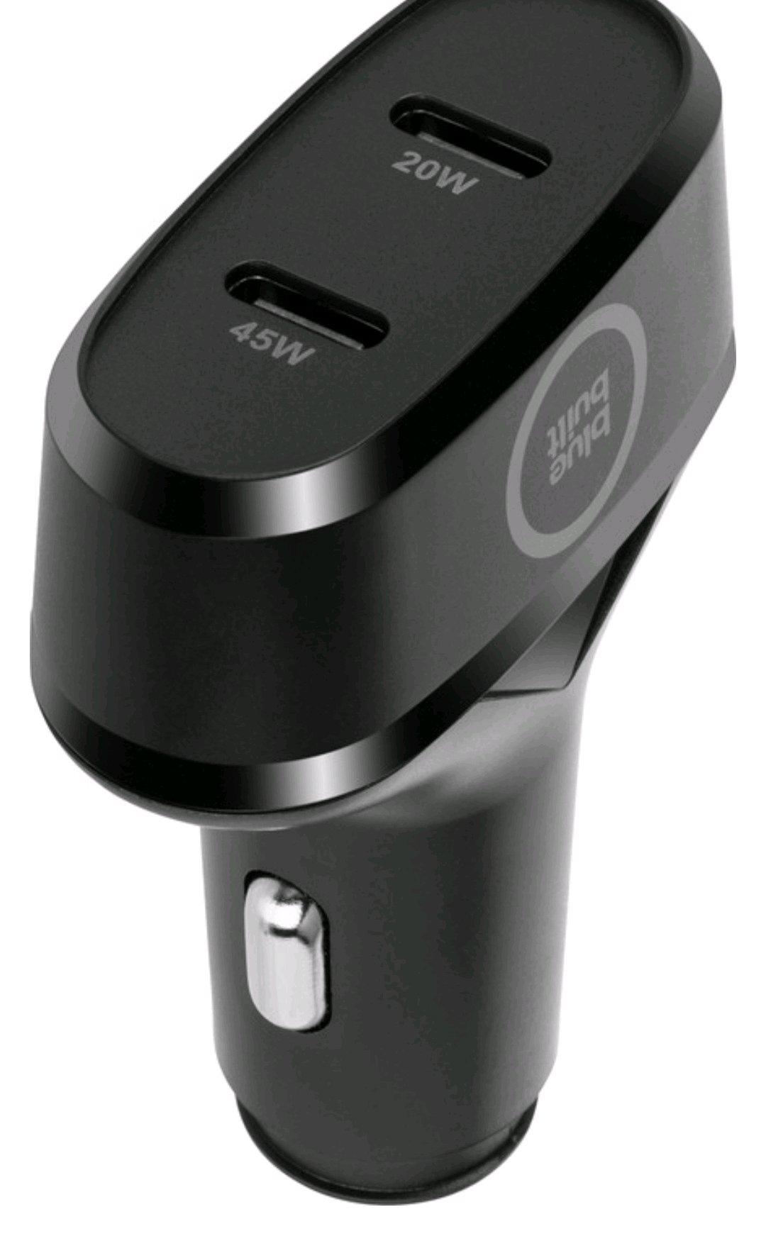 BlueBuilt Power Delivery Car Charger with 2USBC Ports 45W Bl - Bethel, Delaware - FleaMarketBay