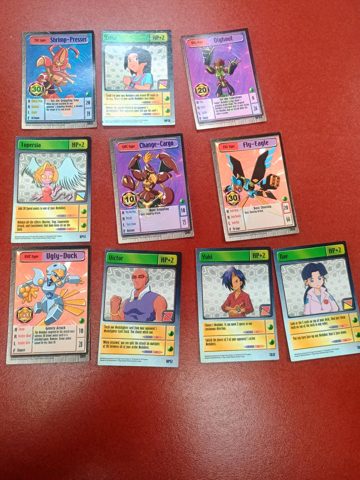 1999 Medabots Trading Card Game Lot Of 34 Cards  free shippi - Turlock, California - FleaMarketBay