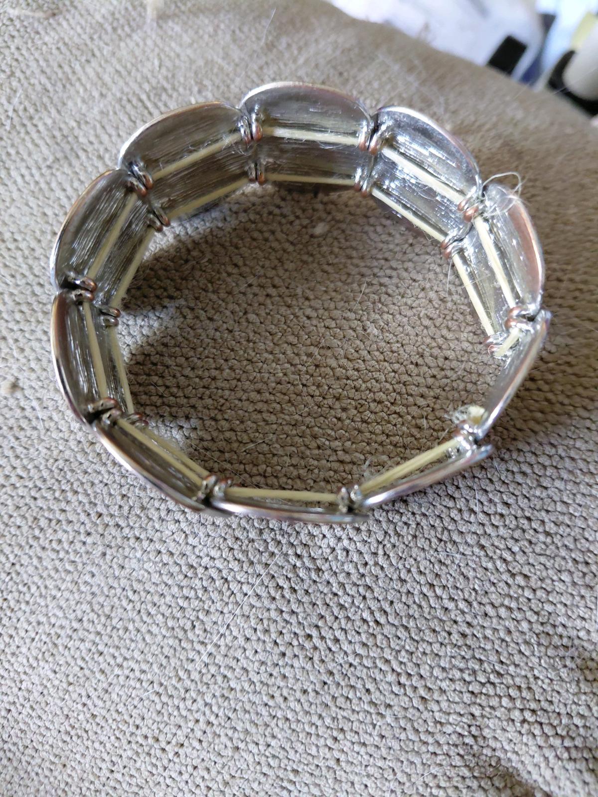 Casual Boho statement piece with a hammered texture on oval - Helena, Montana - FleaMarketBay