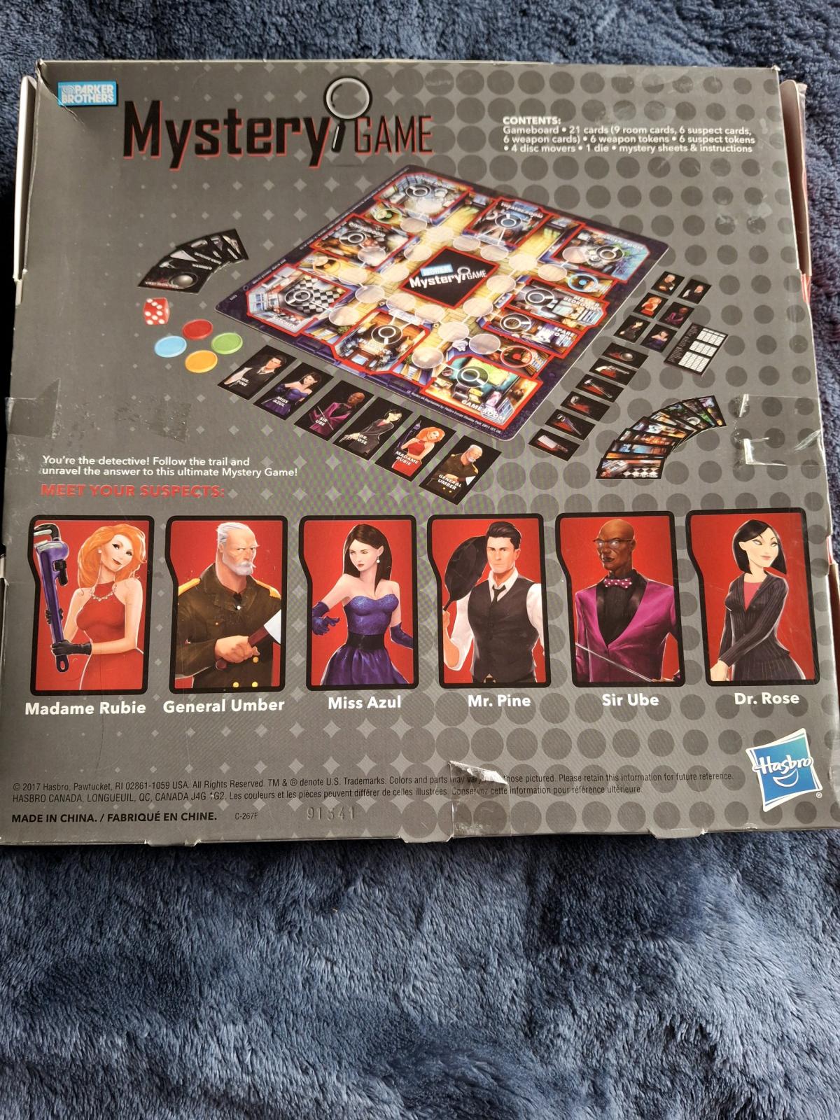 Clue Mystery Game - Panorama City, California - FleaMarketBay