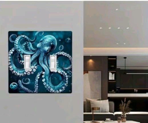 Double Switch Cover Octopus - Palm Bay, Florida - FleaMarketBay