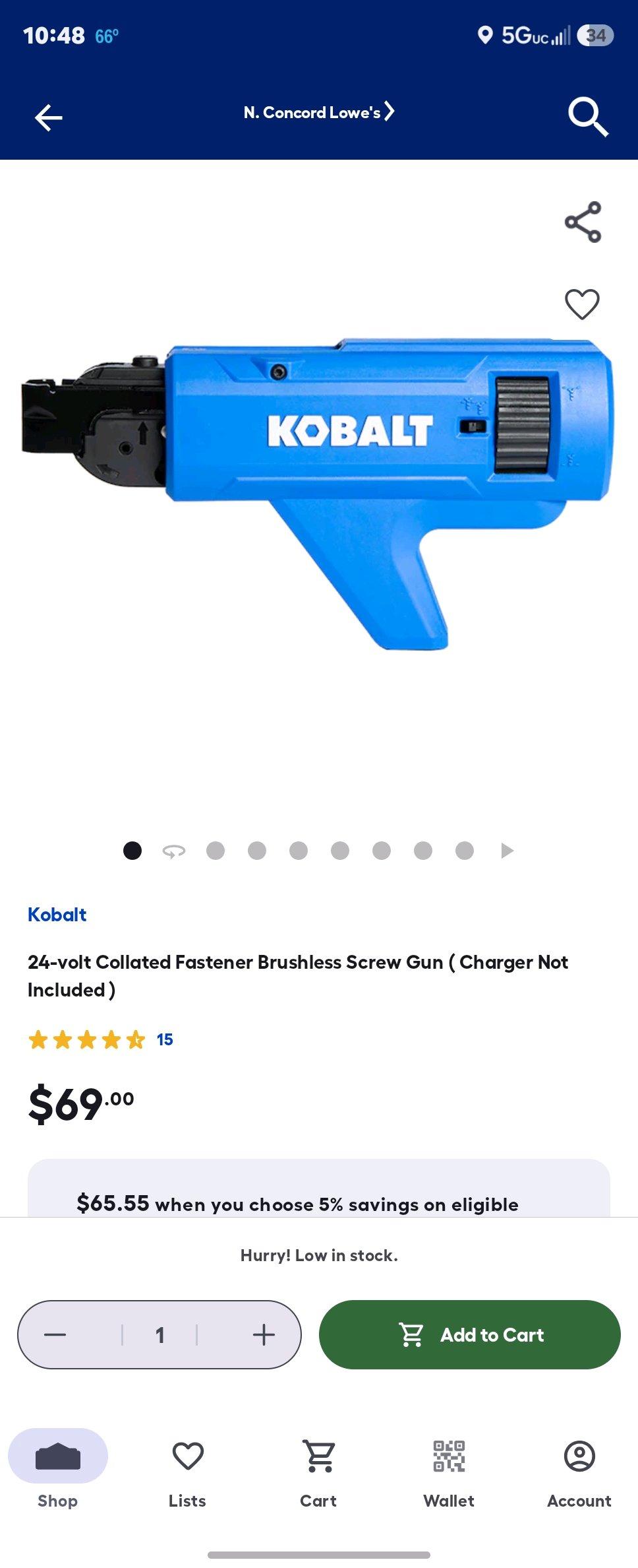 Kobalt used power tools - Kannapolis, North Carolina - FleaMarketBay
